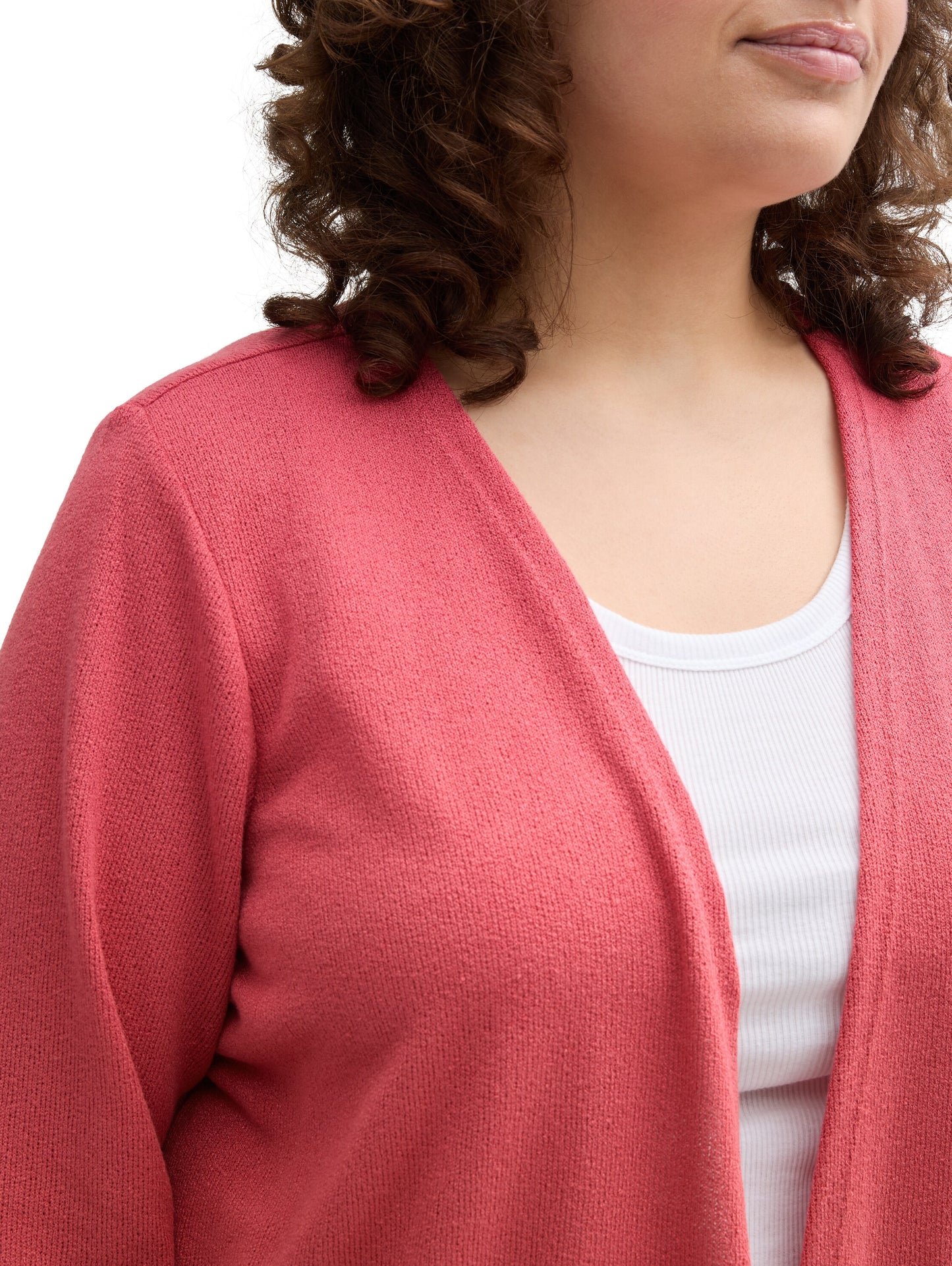 Plus Size - Basic Cardigan