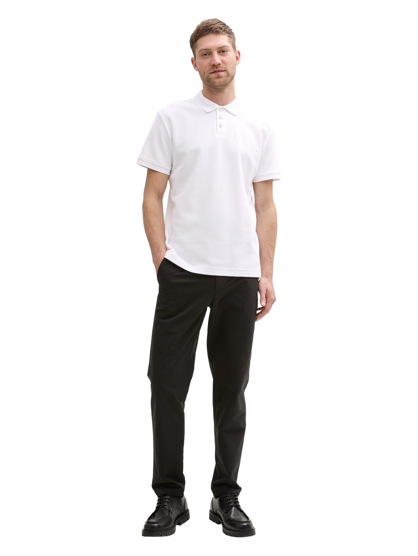 Jersey Poloshirt aus Baumwolle
