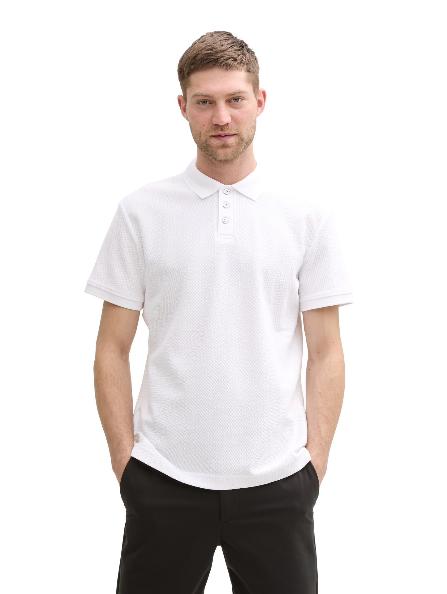 Jersey Poloshirt aus Baumwolle