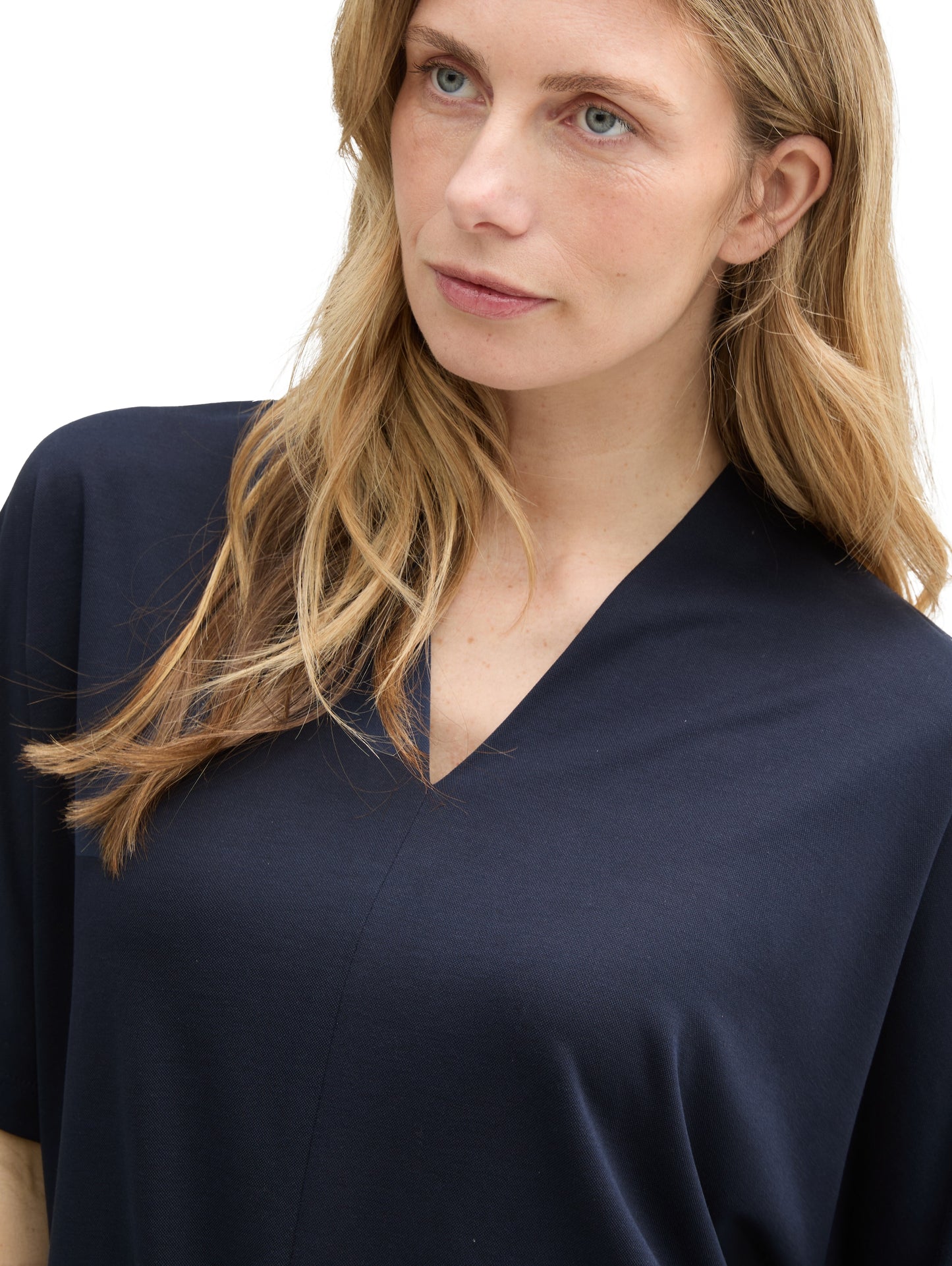 T-Shirt mit V-Ausschnitt