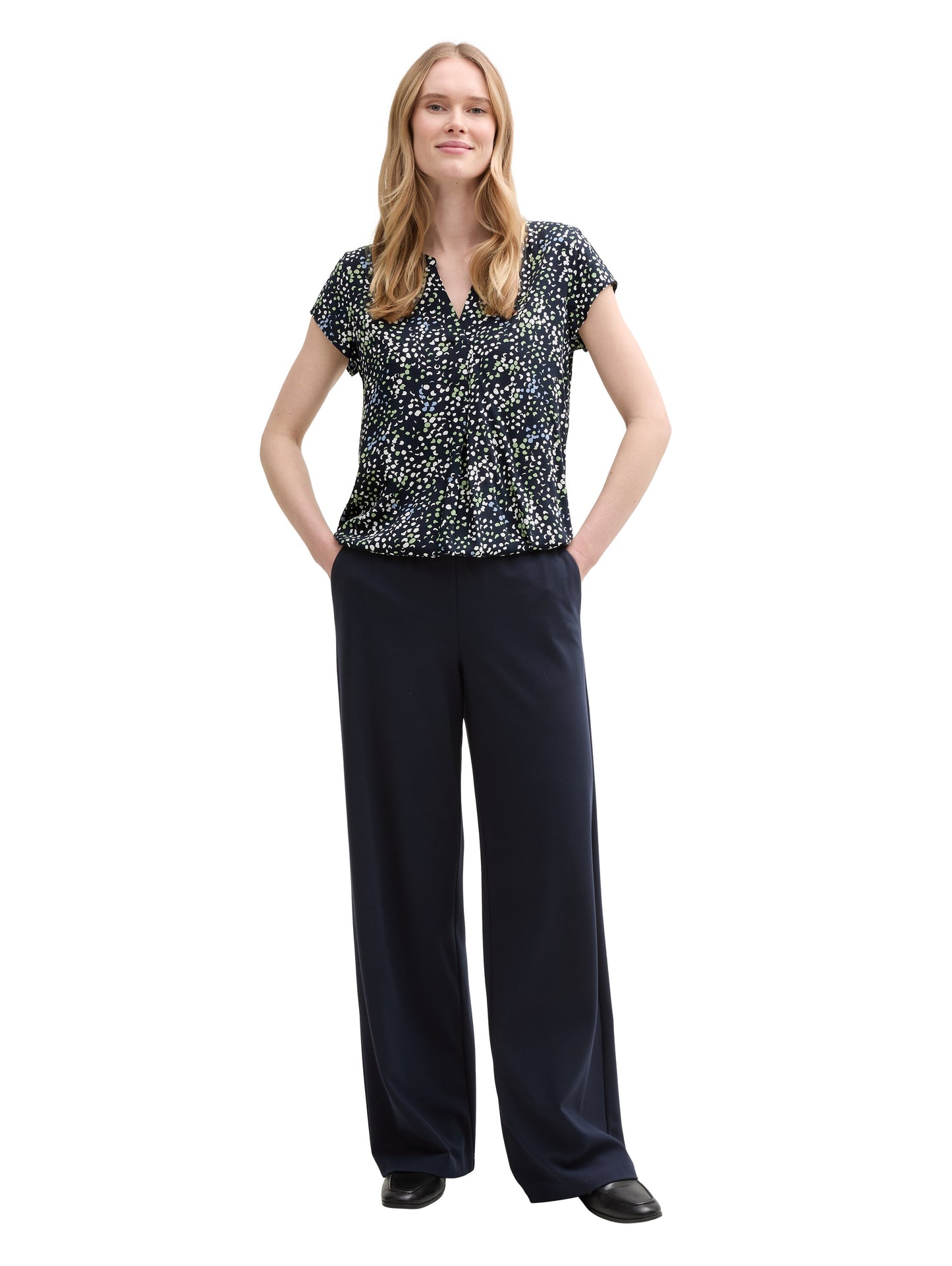 Bluse mit Muster