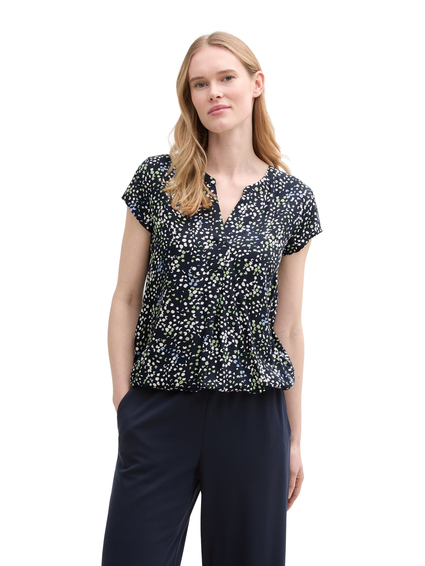 Bluse mit Muster