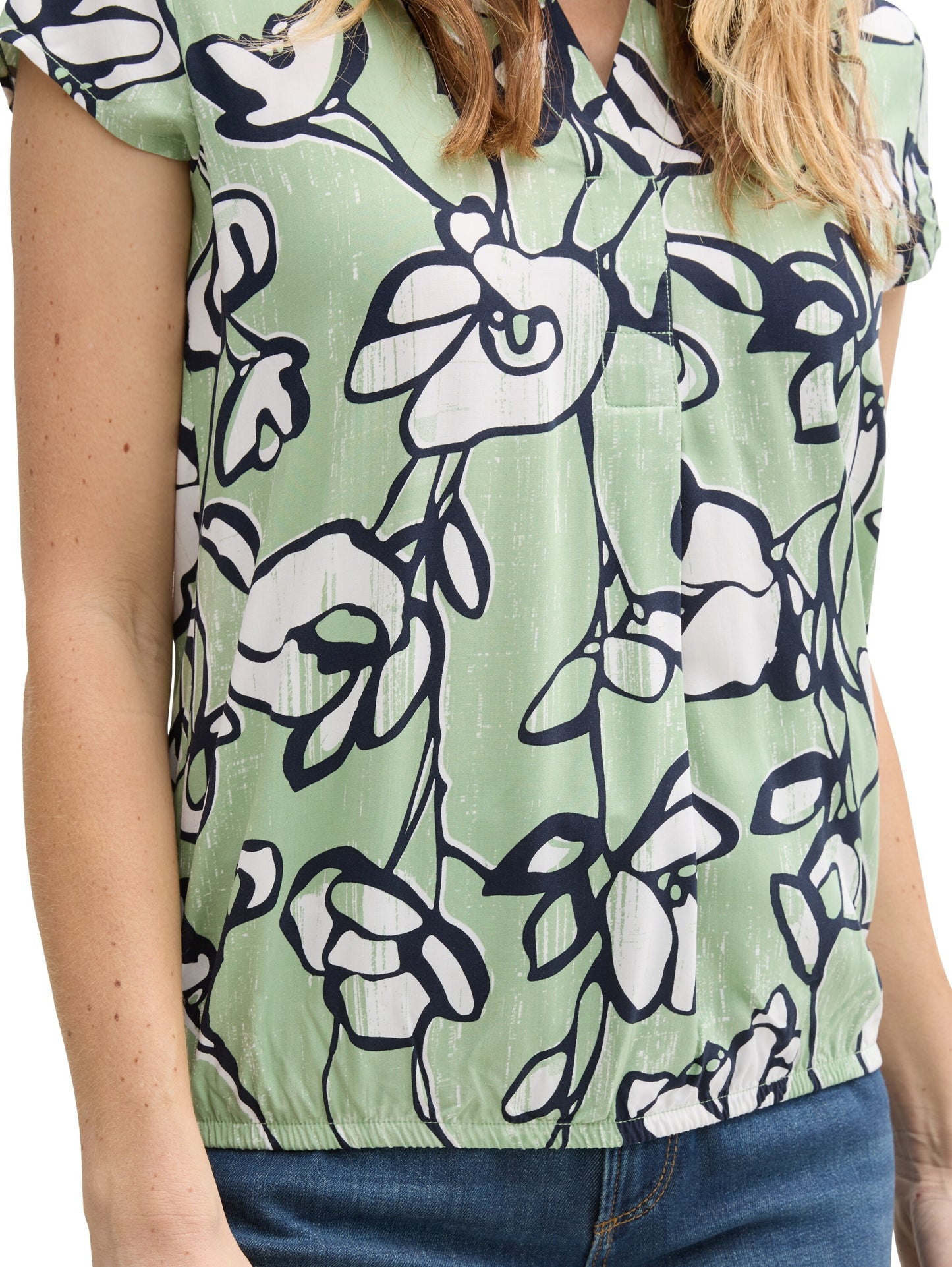 Bluse mit Muster