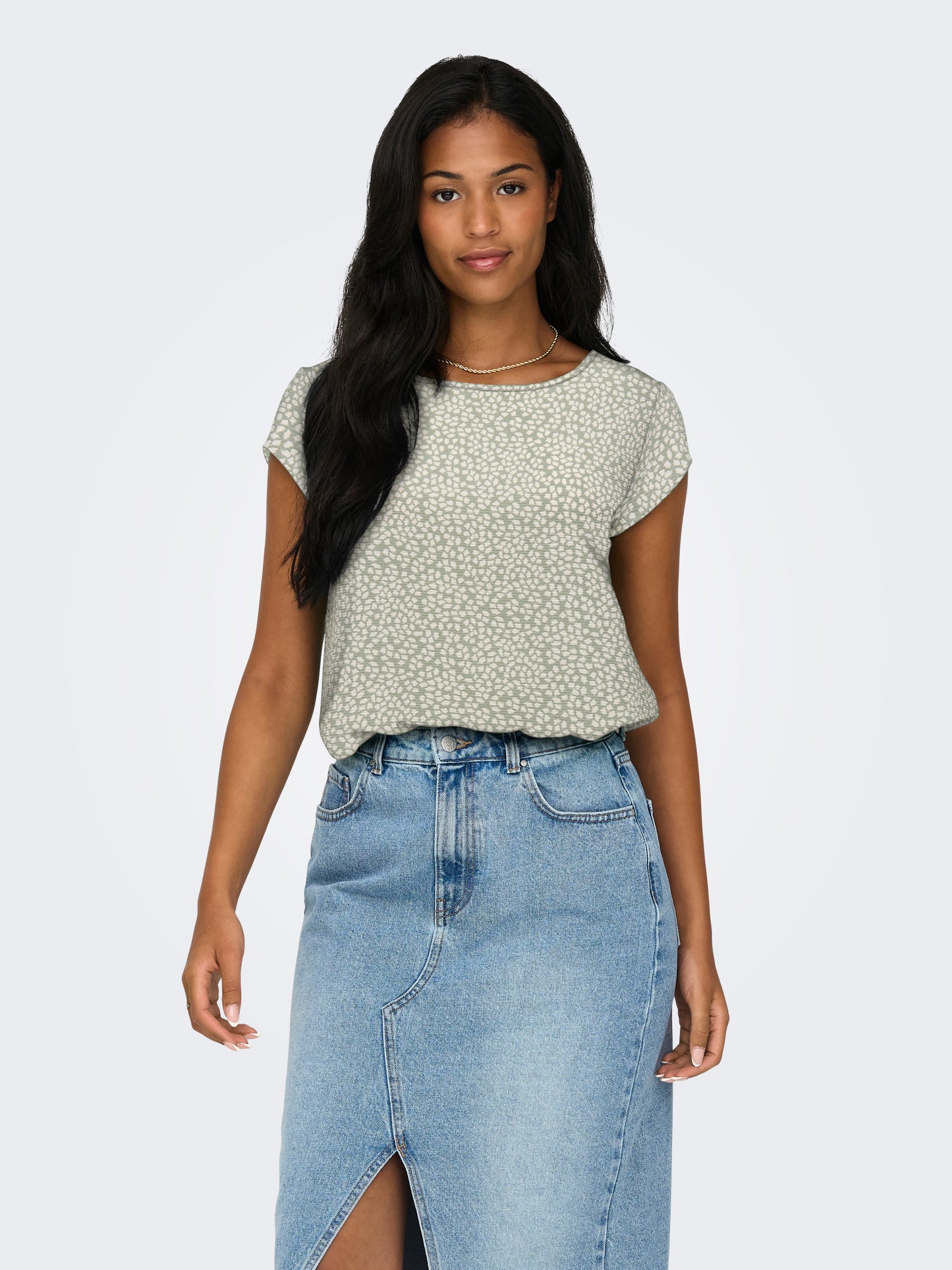 ONLVIC S/S AOP TOP NOOS WVN