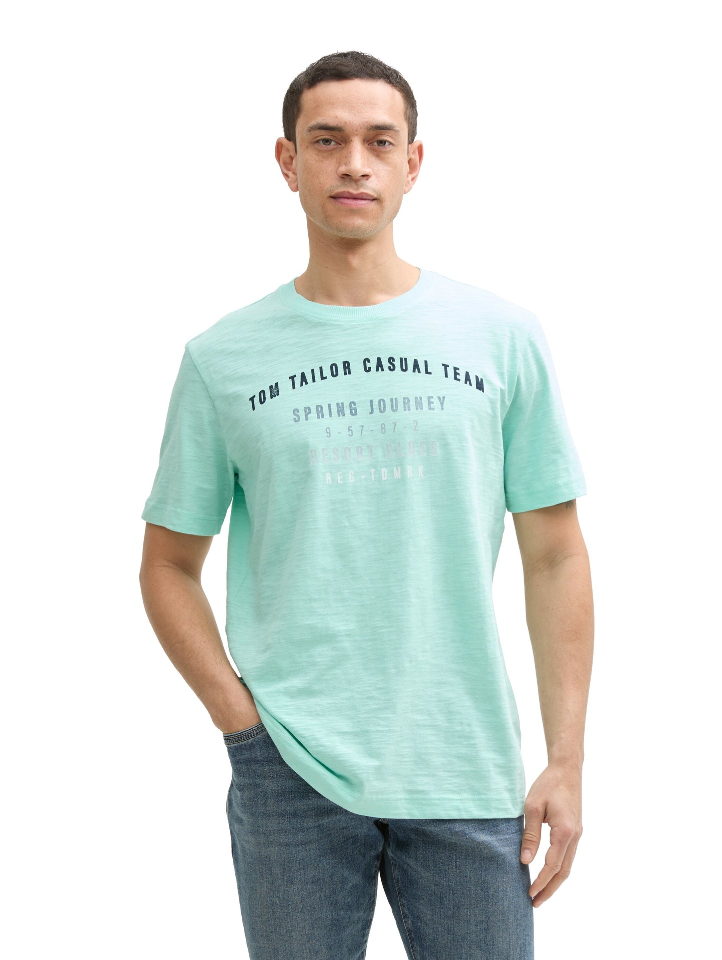 T-Shirt aus Baumwolle mit Print