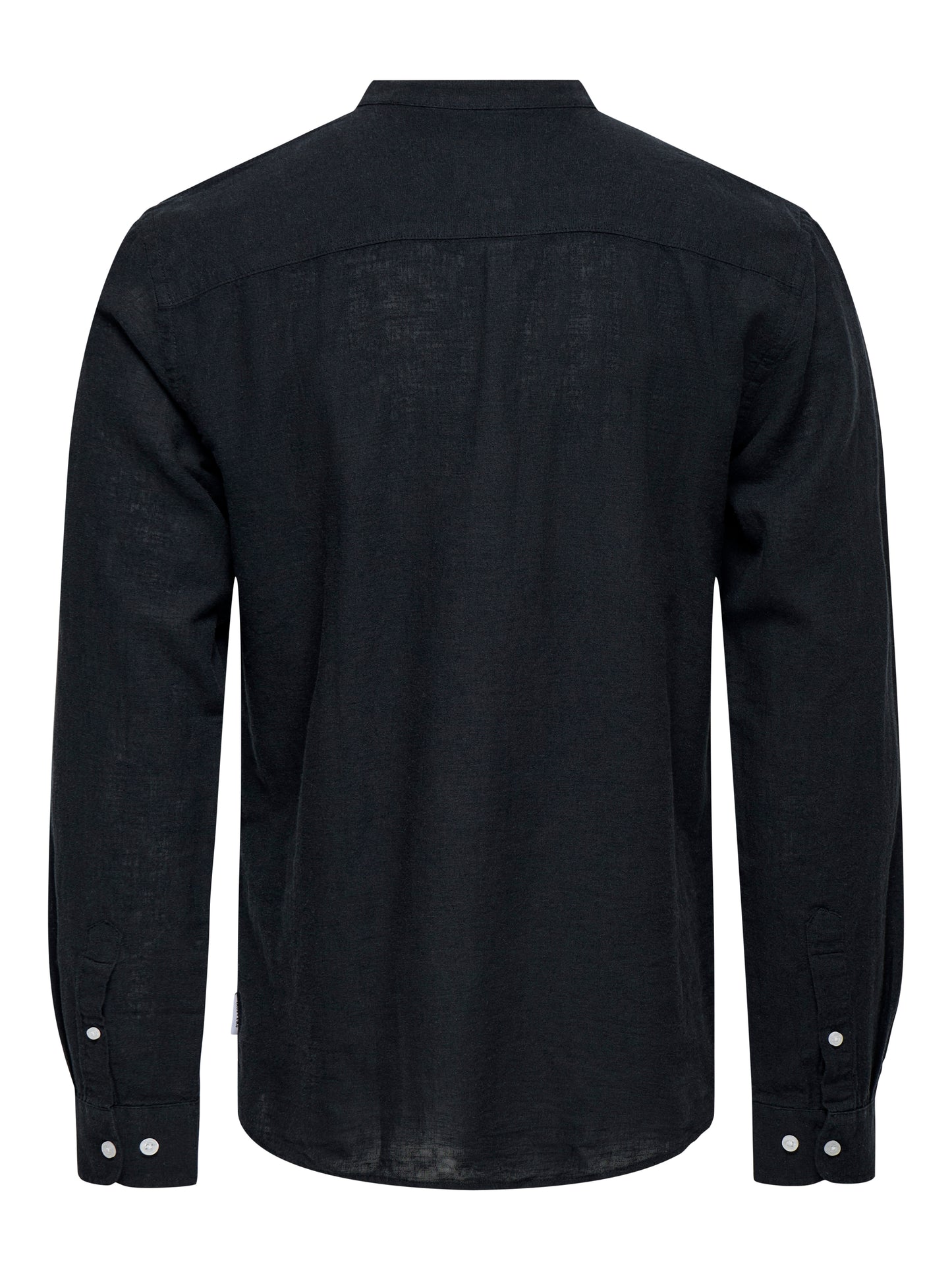 ONSCAIDEN LIFE LS SOLID LINEN MAO NOOS