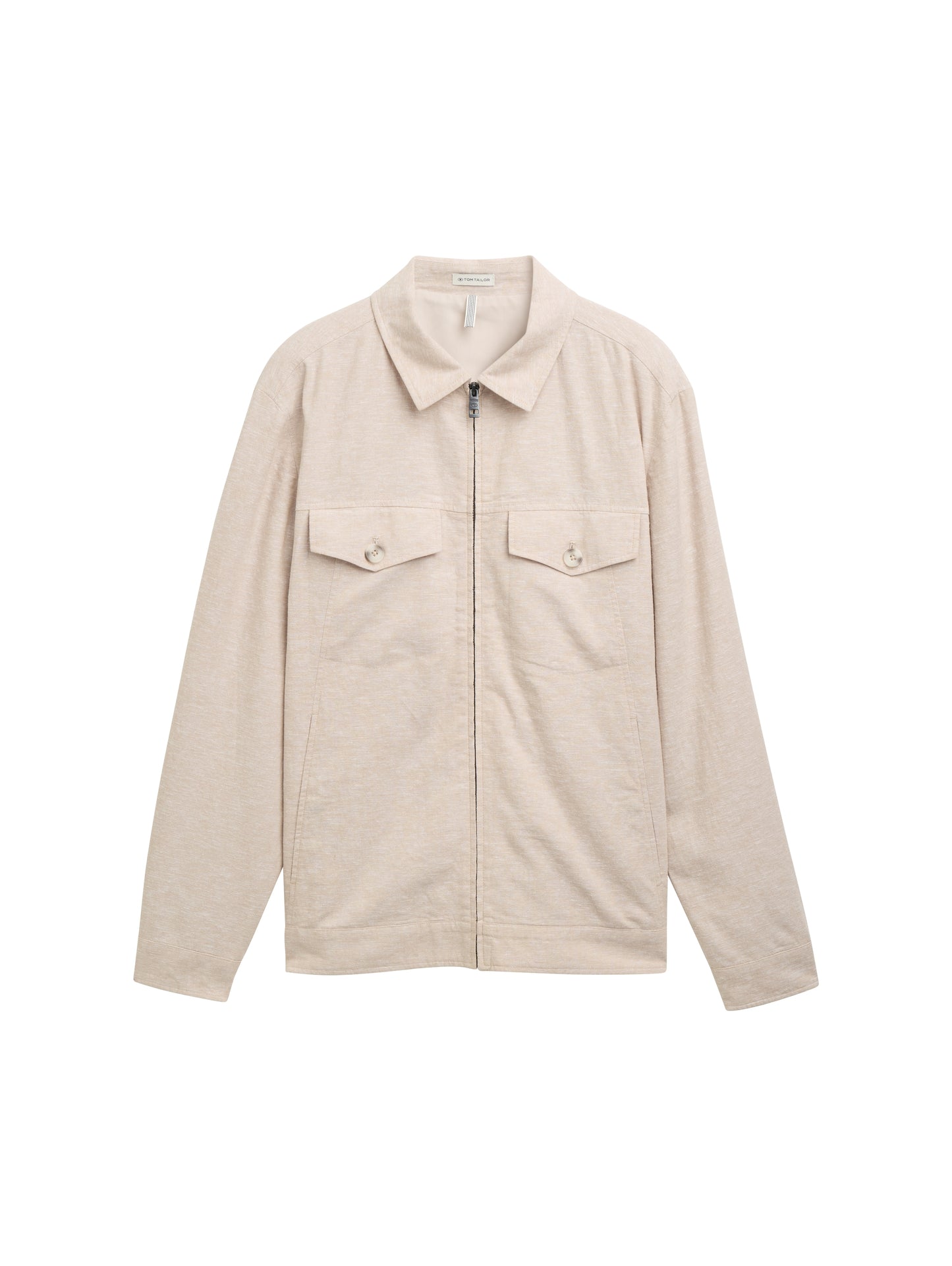 Overshirt mit Leinenanteil