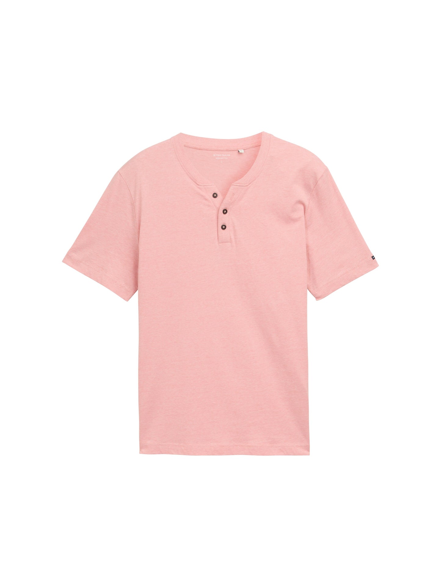 Henley T-Shirt aus Baumwolle