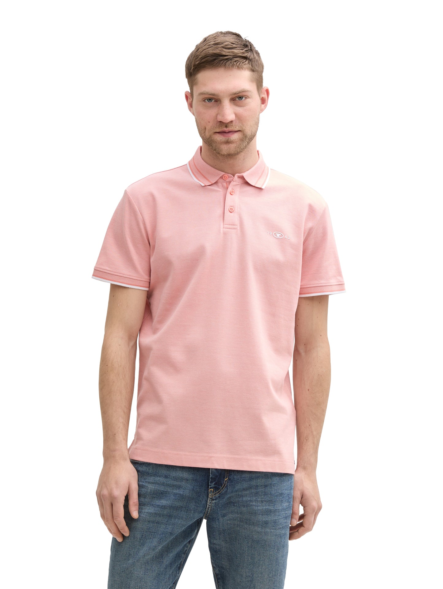 Piqué Poloshirt mit Stretch