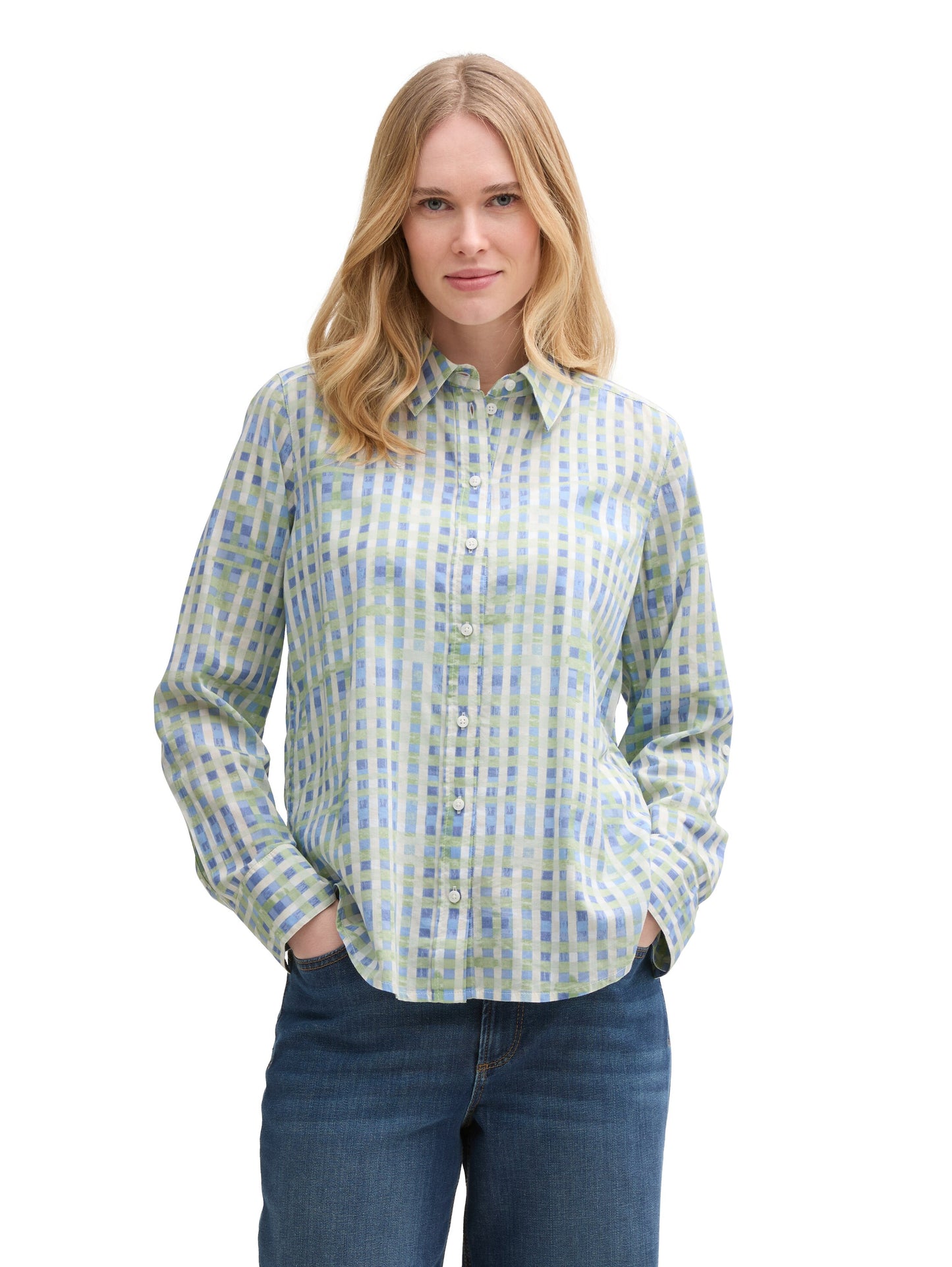 Bluse mit Muster