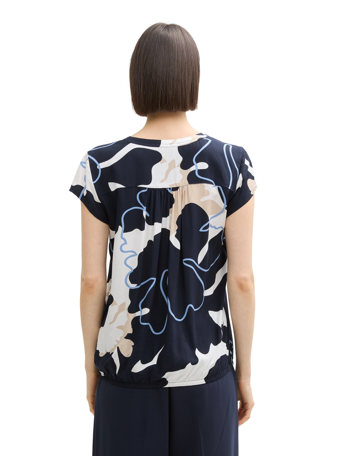 Bluse mit Muster