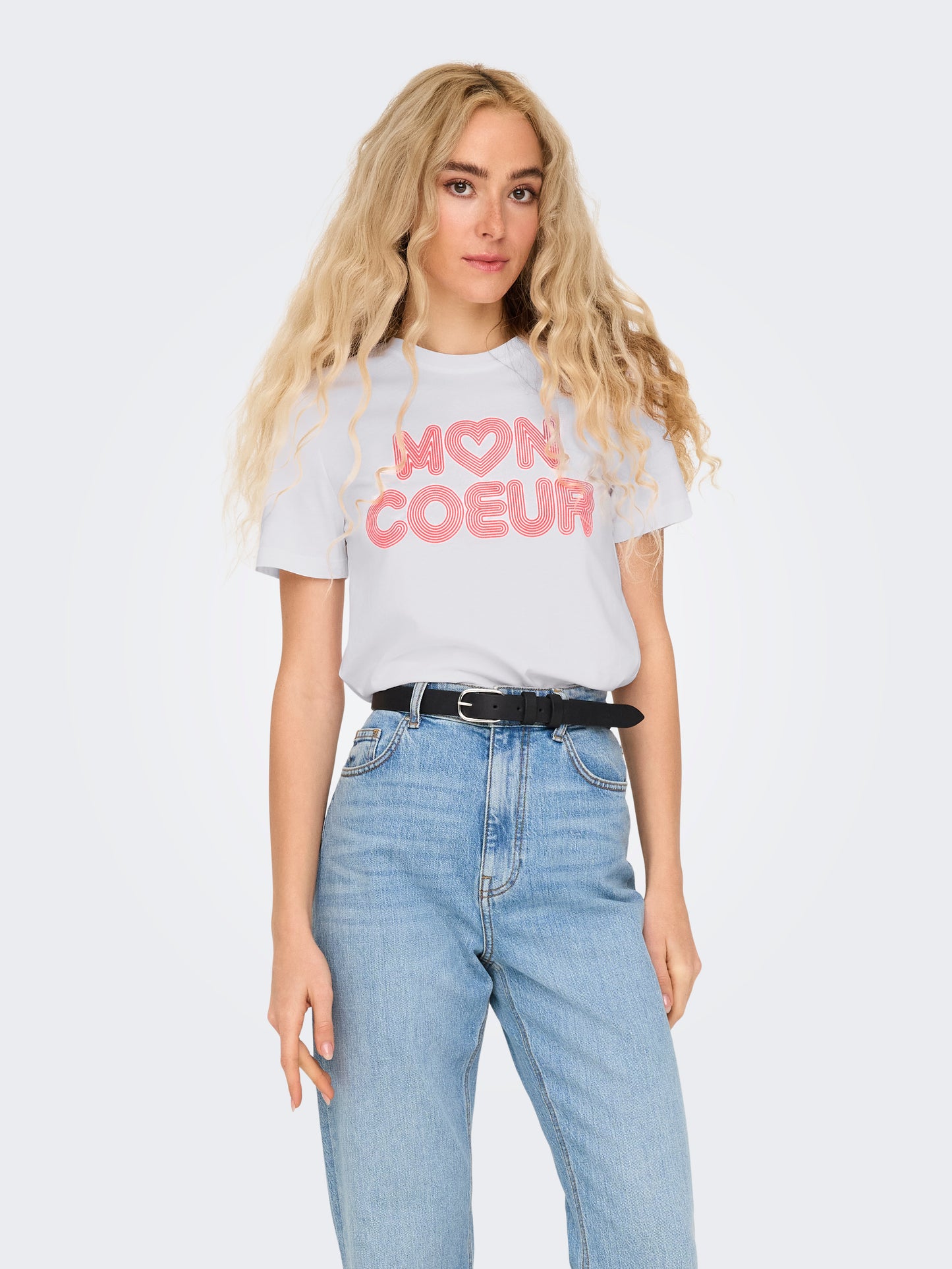 ONLARIYA LIFE REG S/S LOVE TOP BOX JRS