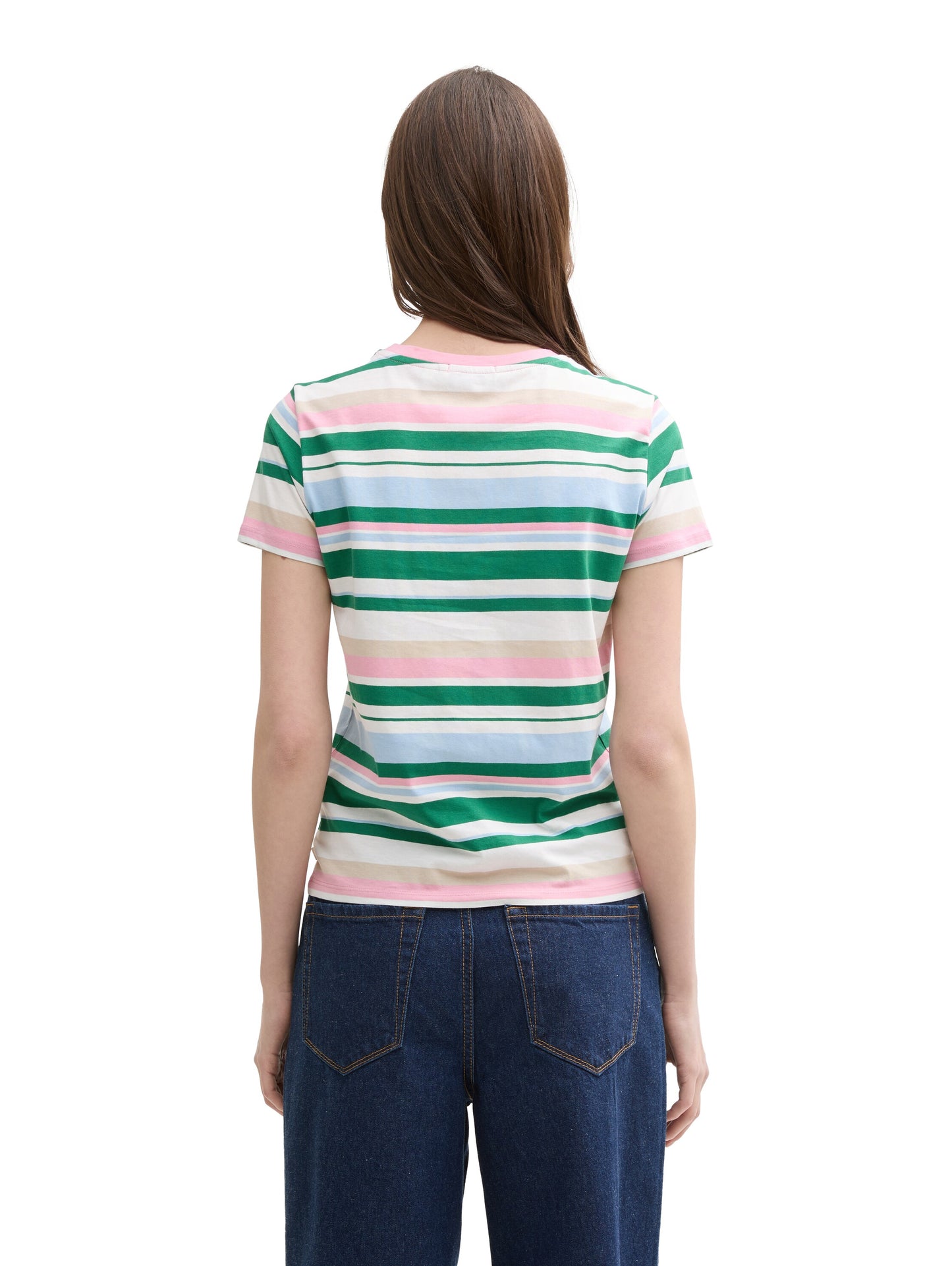 T-Shirt mit Streifenmuster