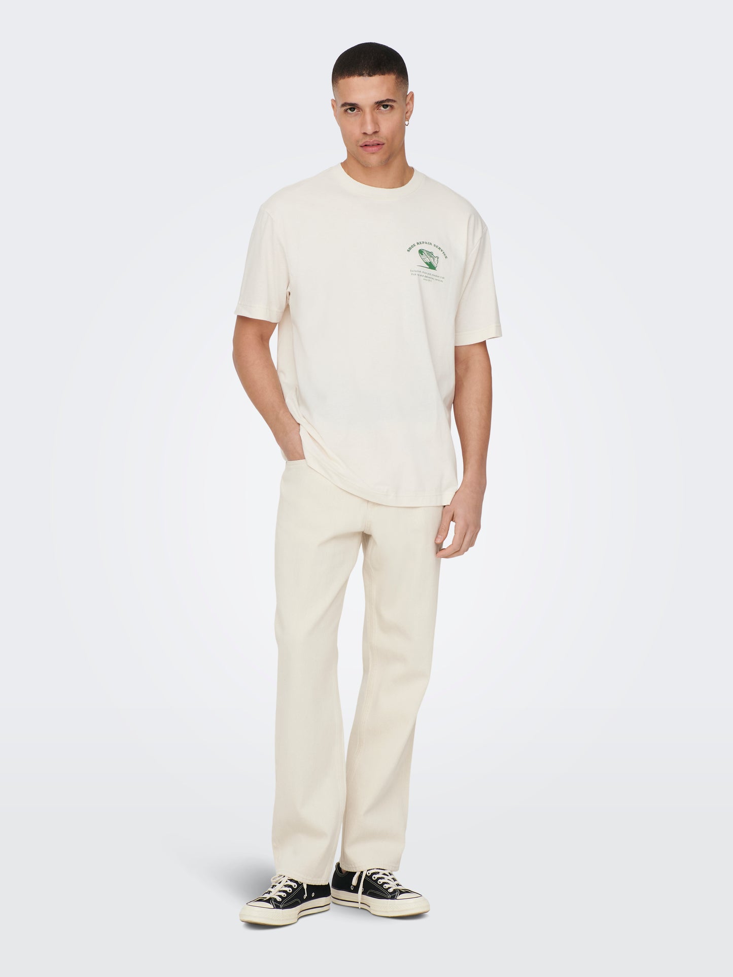 ONSEDGE STRAIGHT ECRU 5917 PIM DNM NOOS