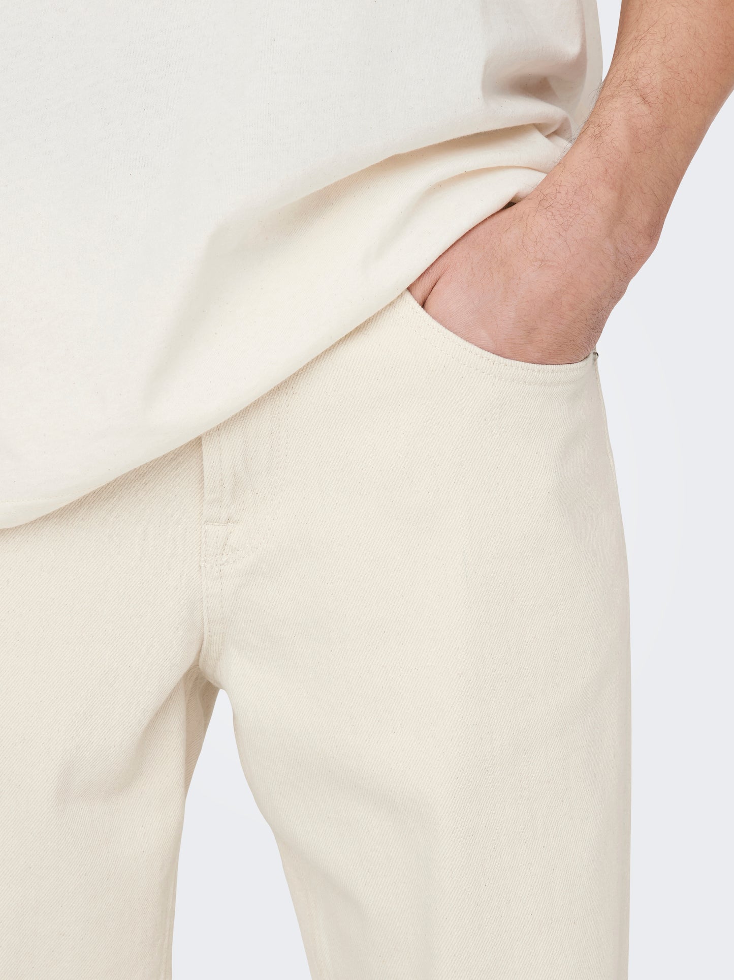 ONSEDGE STRAIGHT ECRU 5917 PIM DNM NOOS