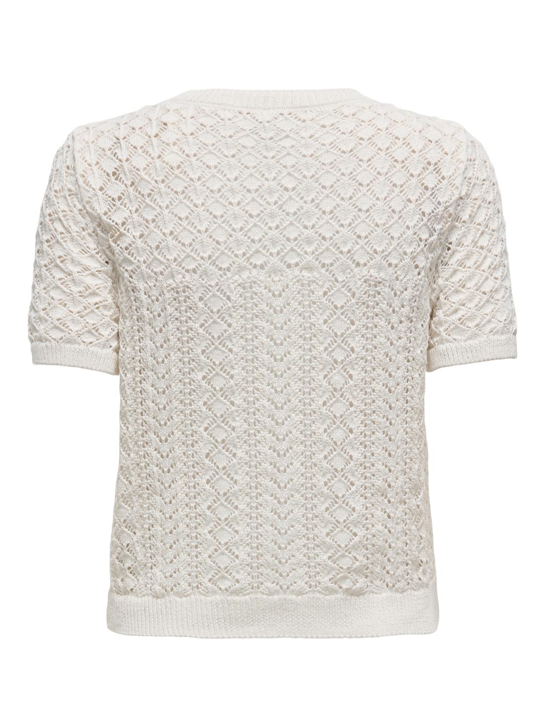 ONLSAGA LIFE SS O-NECK CC KNT