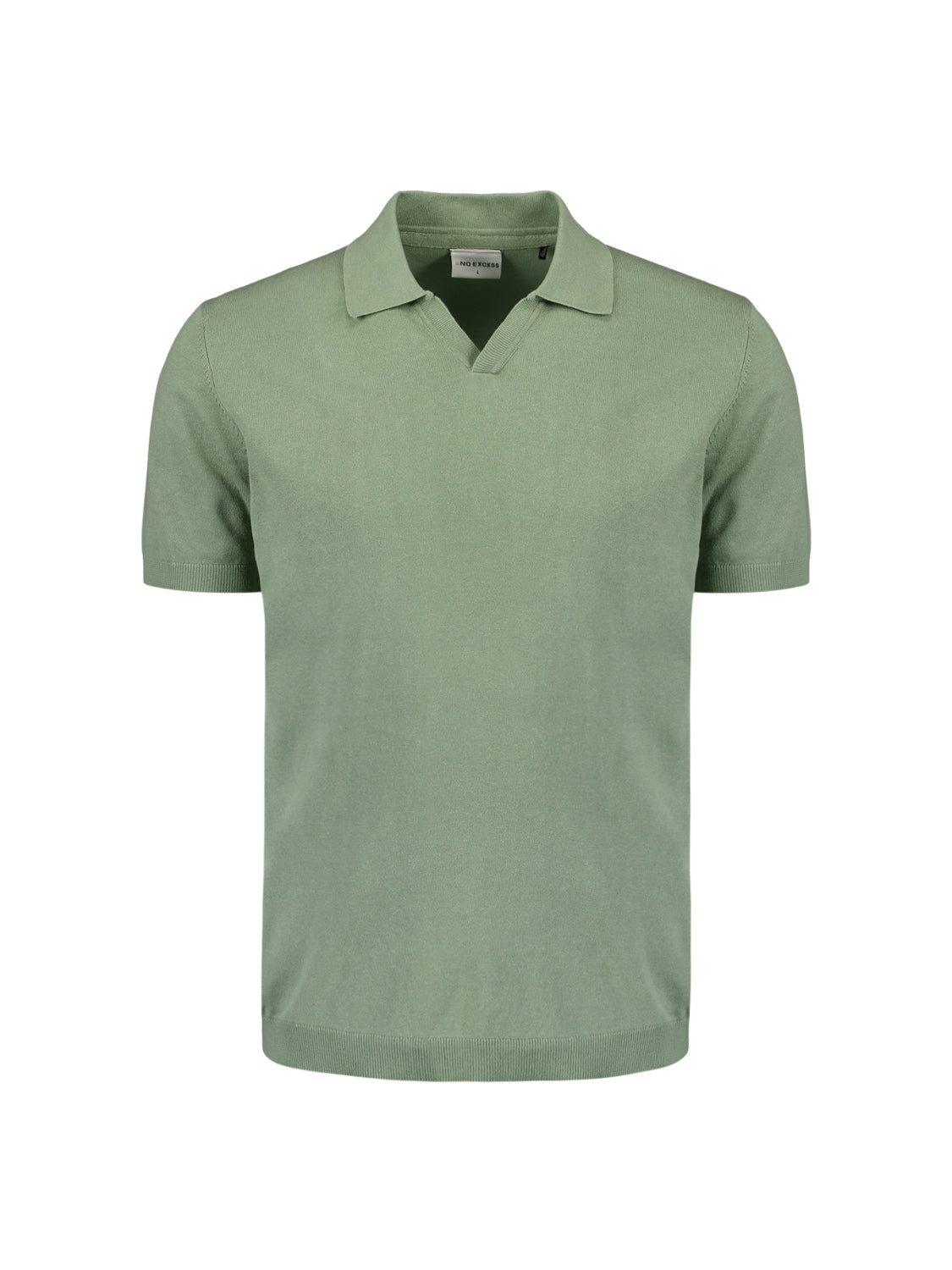 Pullover Short Sleeve Polo V Solid