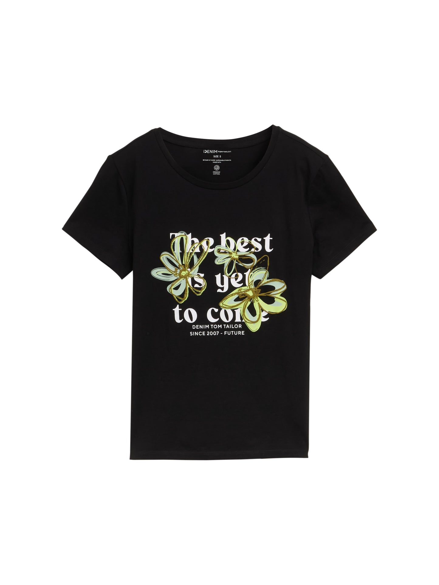 T-Shirt mit Blumen-Print