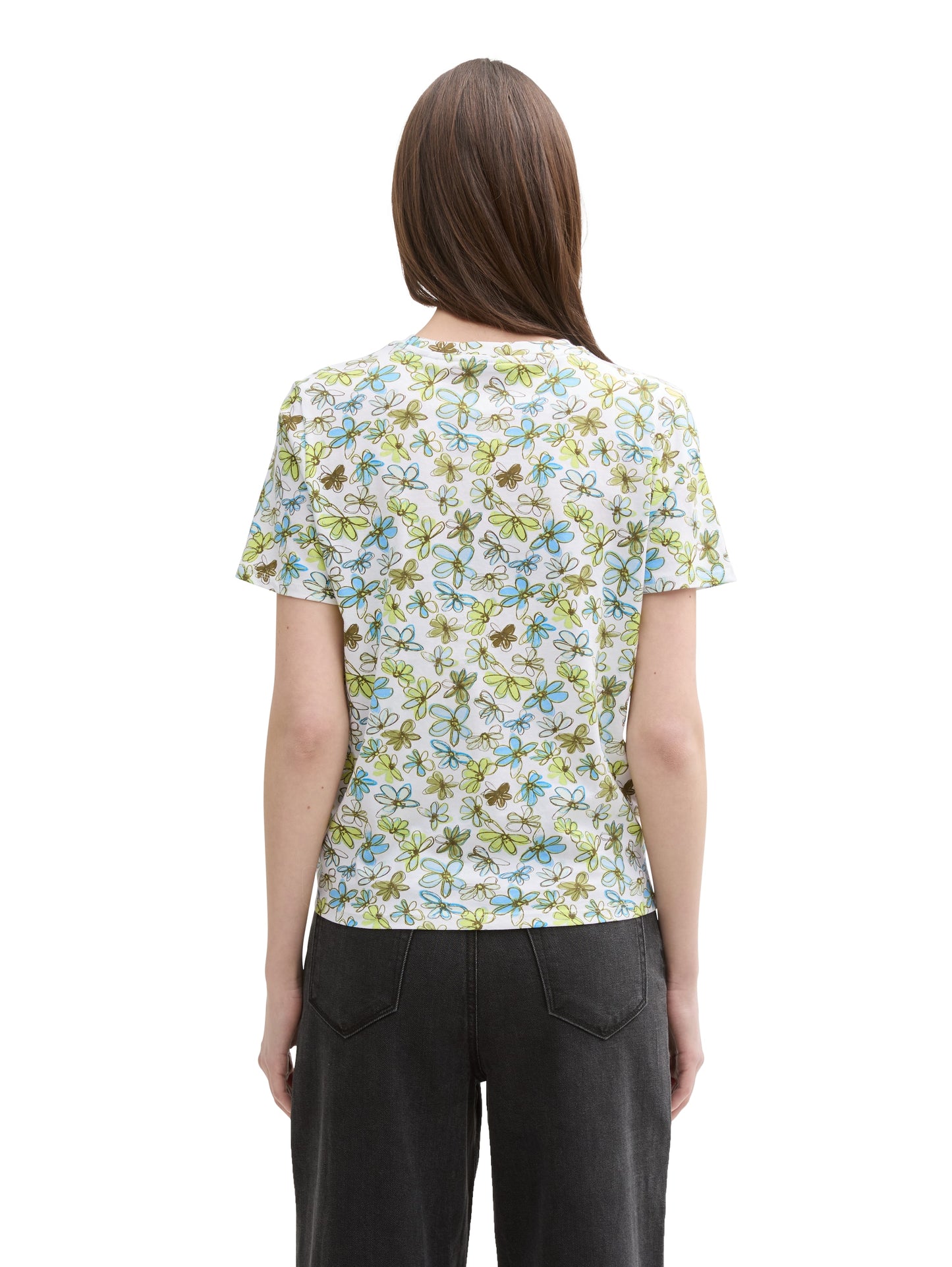 T-Shirt mit Knoten-Detail