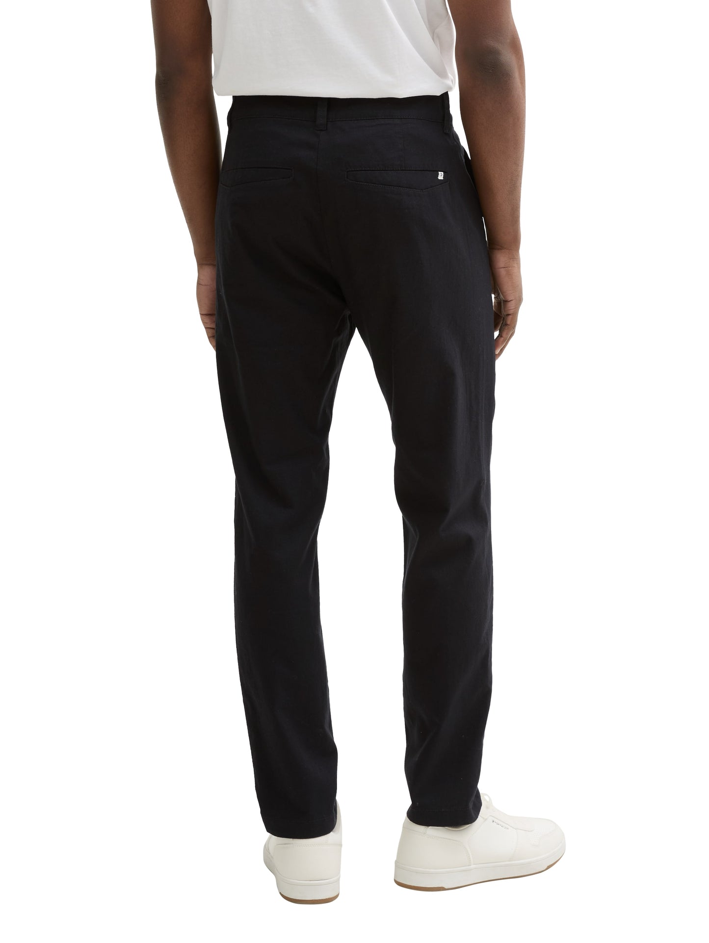 Relaxed Tapered Hose mit Leinenanteil