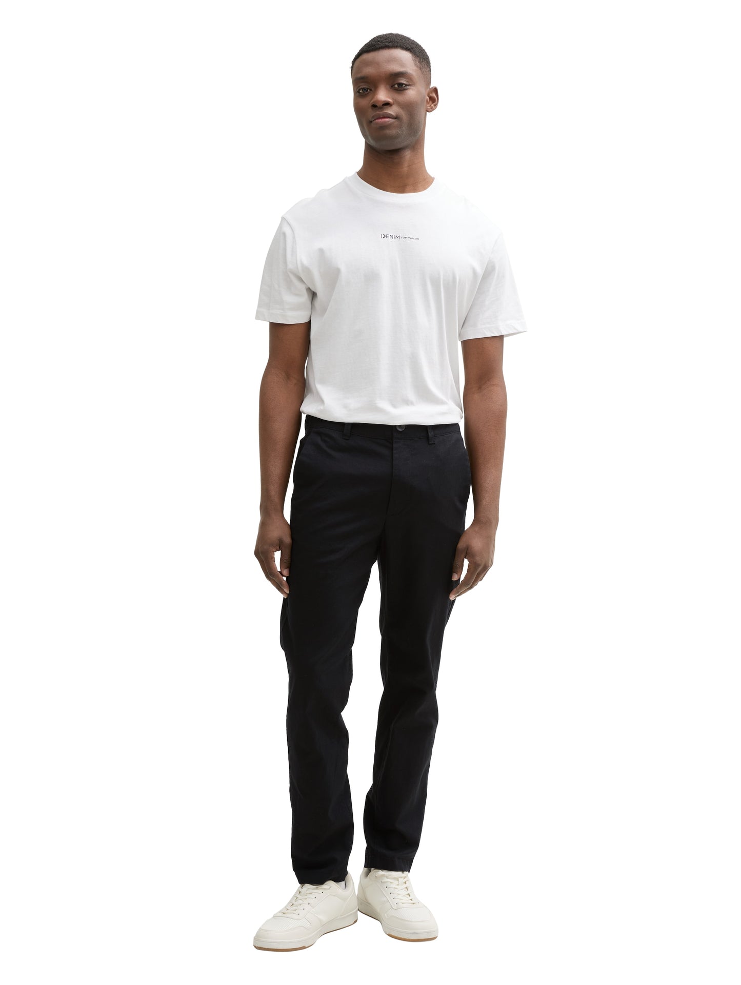 Relaxed Tapered Hose mit Leinenanteil