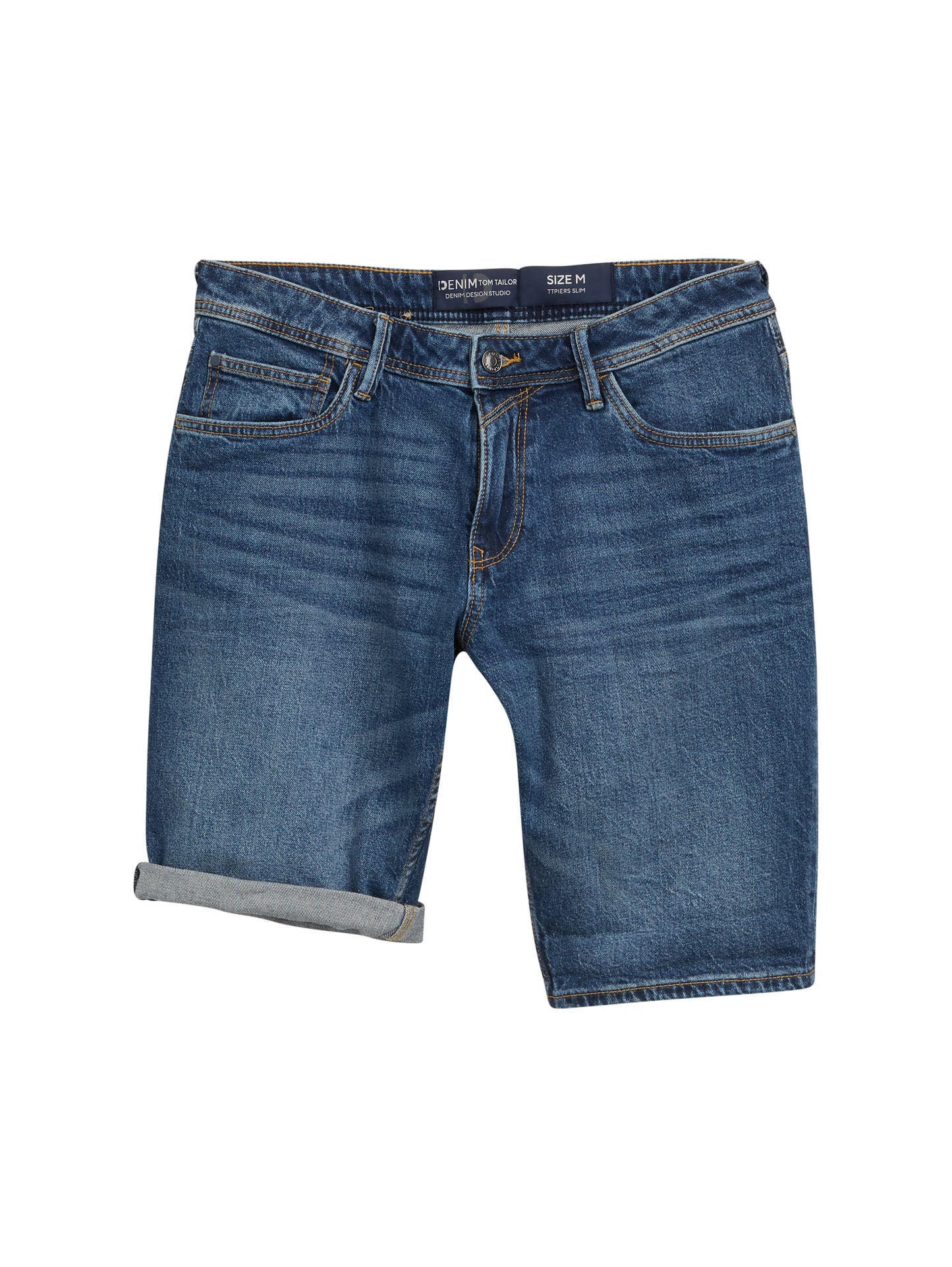 TTPIERS Slim Jeans Shorts mit Stretch