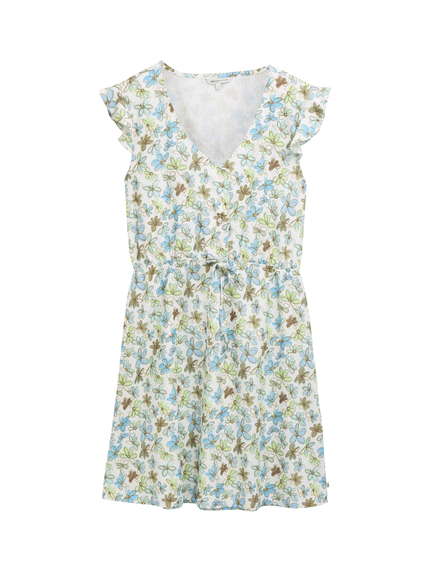Mini-Kleid mit Muster