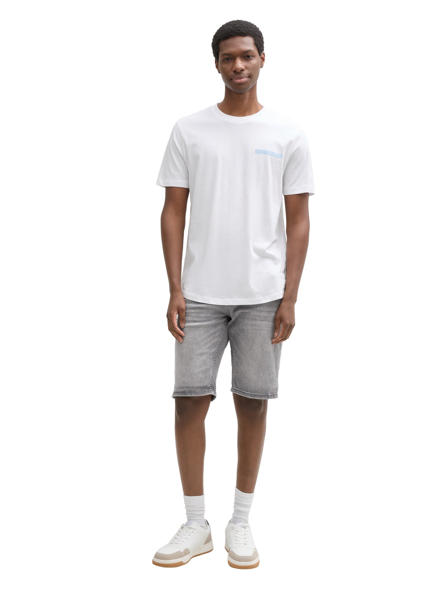 TTPIERS Slim Jeans Shorts mit Stretch