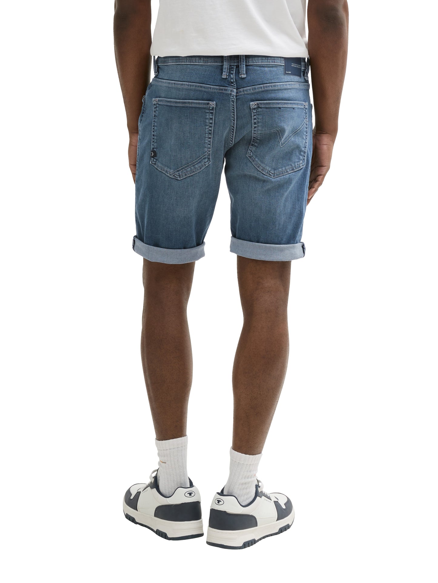 TTPIERS Slim Jeans Shorts mit Stretch