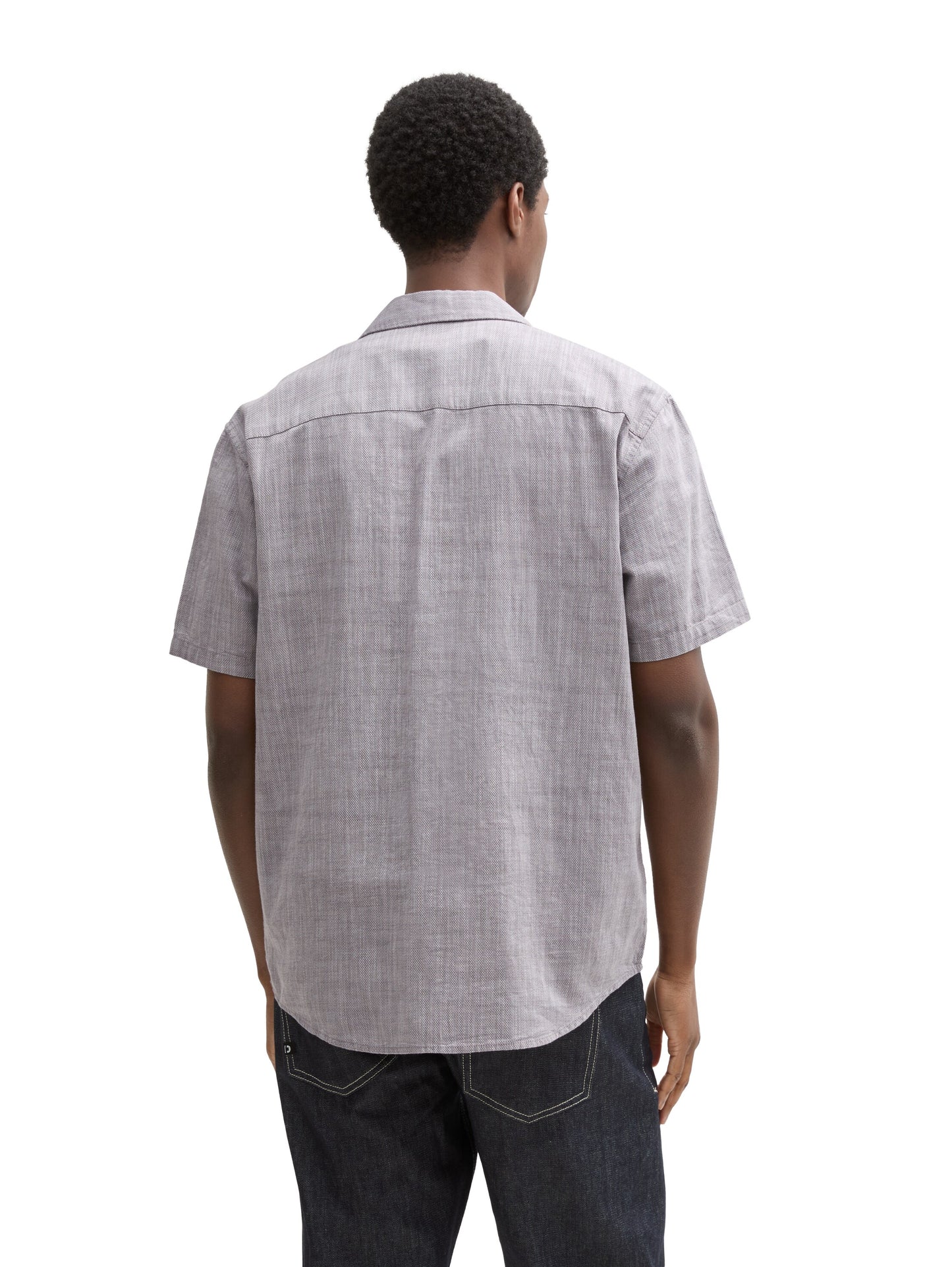 Relaxed Fit Kurzarmhemd aus Baumwolle