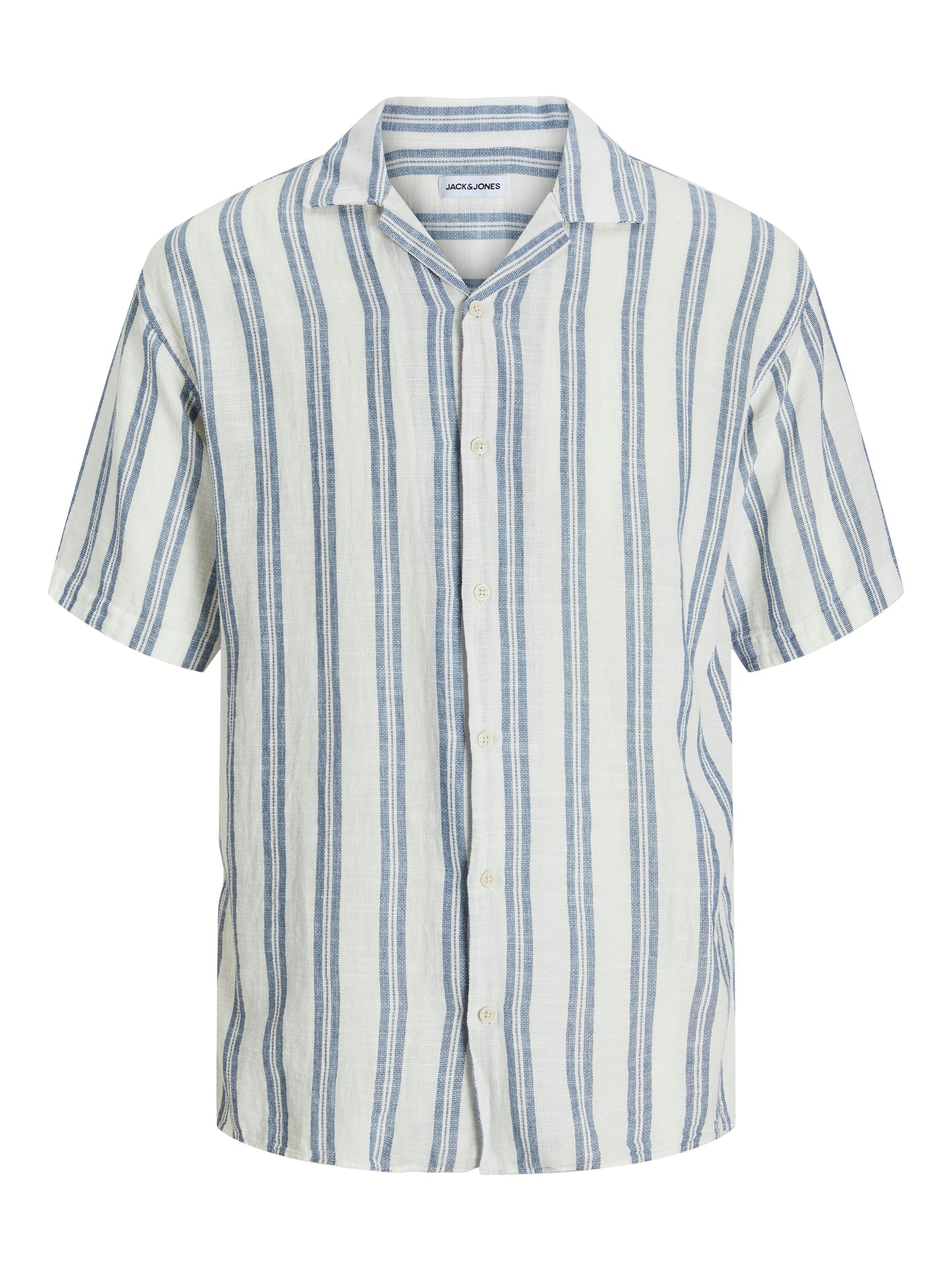 JJEENZO STRIPE RESORT SHIRT SS SN
