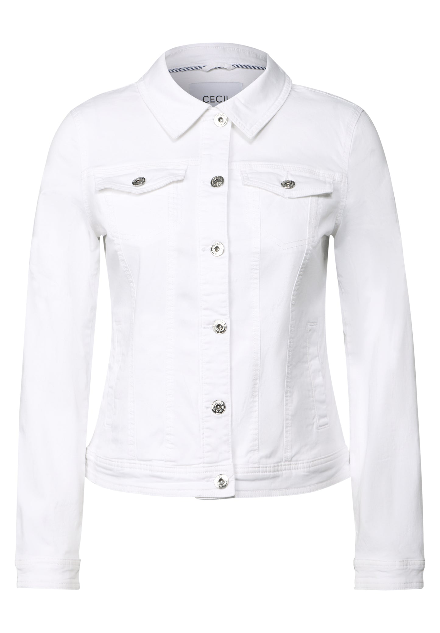 Jeansjacke mit Taschen