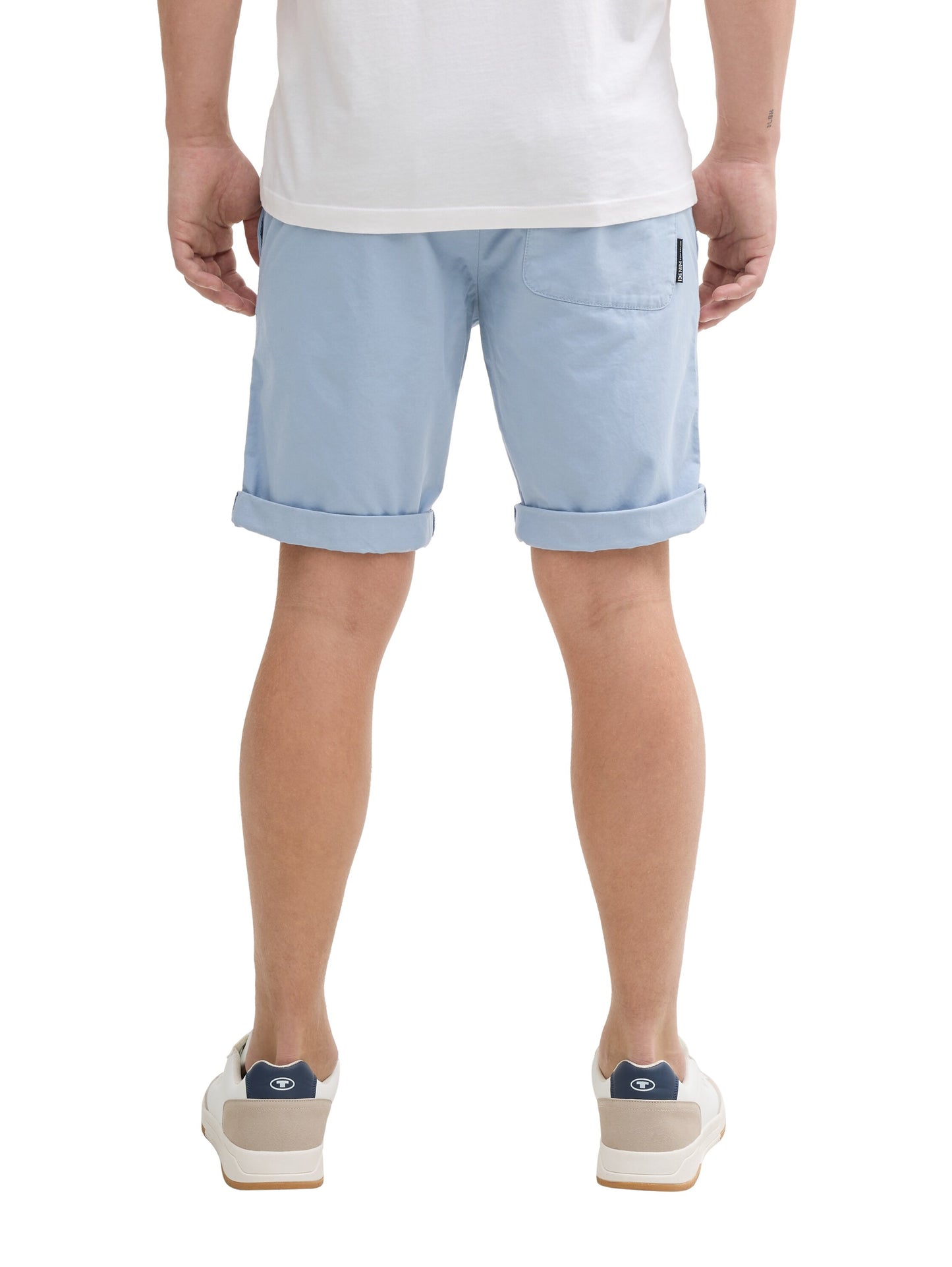 Regular Shorts mit Gummibund aus Baumwolle