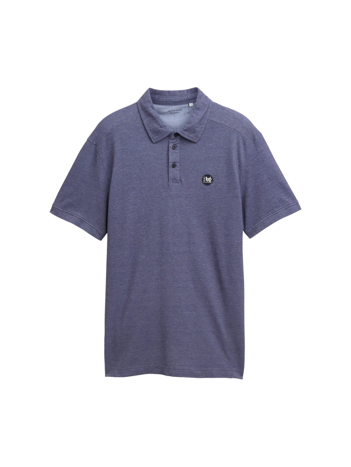 Poloshirt mit Struktur