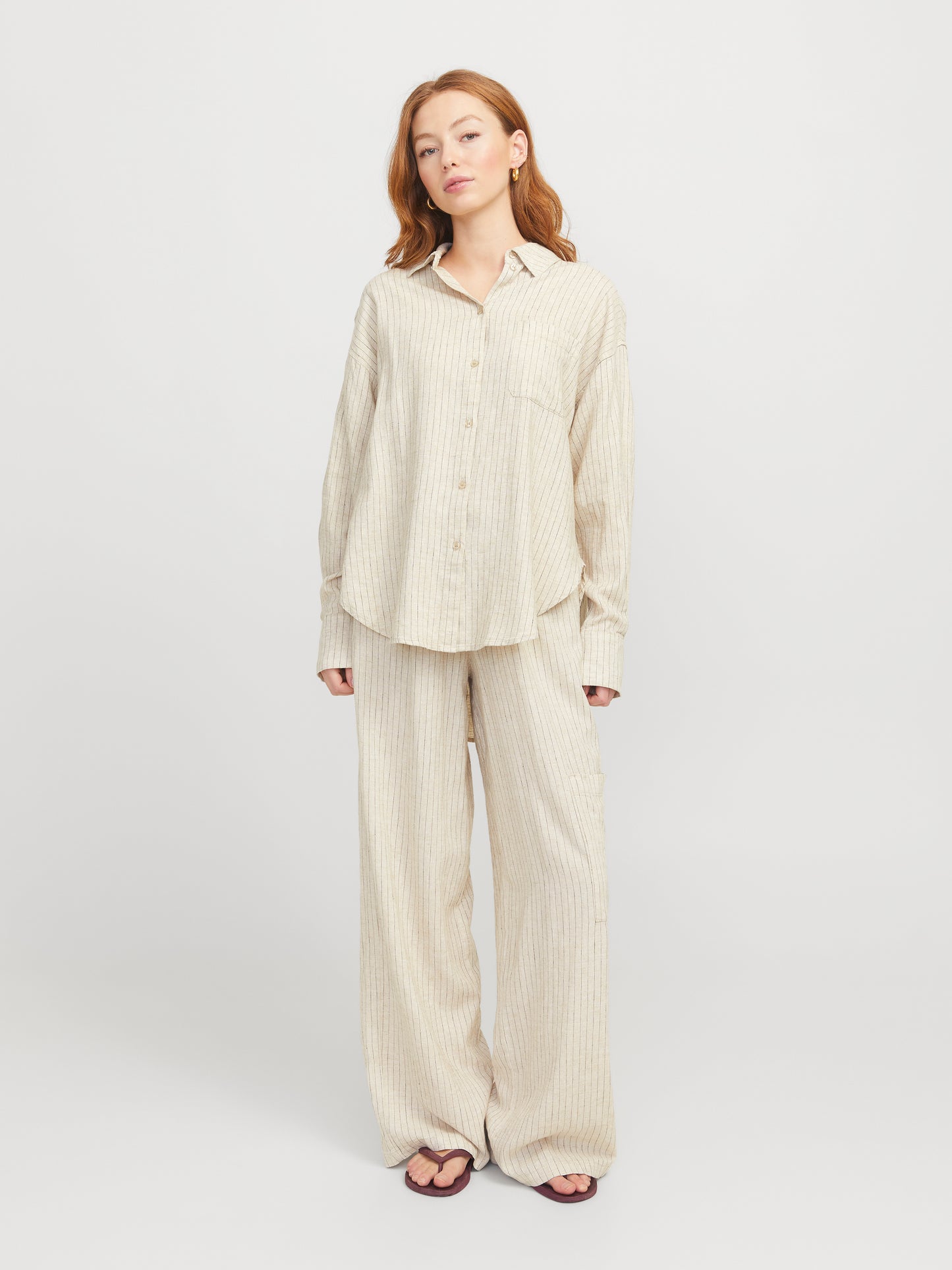 JXJAMIE BREEZE SUMMER LS SHIRT WVN SN