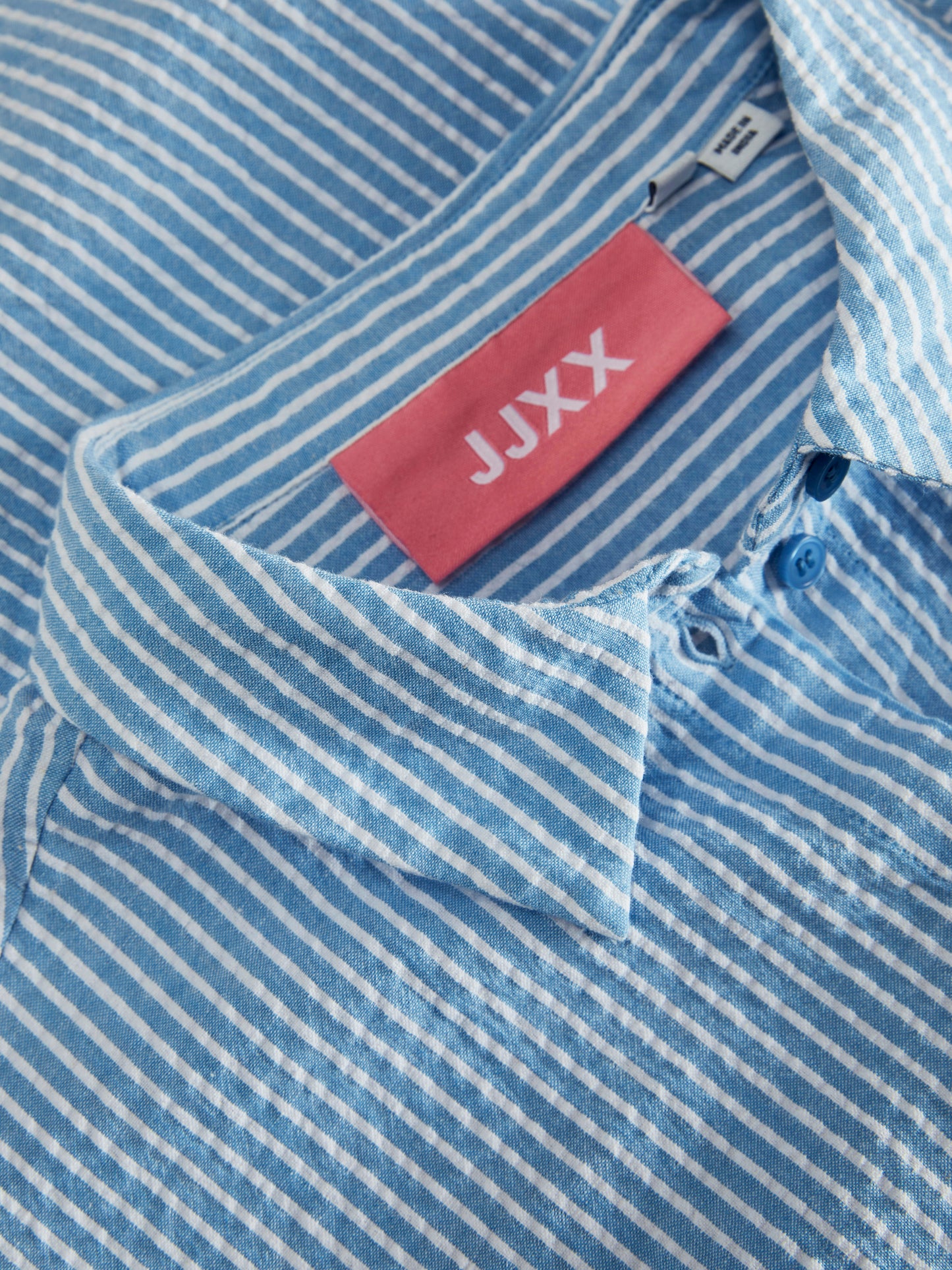 JXWINDY SEERSUCKER SS SHIRT WVN SN