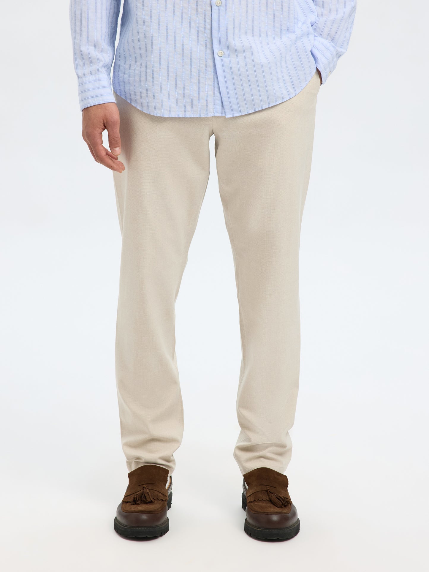 SLH175-SLIM ROBERT FLEX PANTS NOOS
