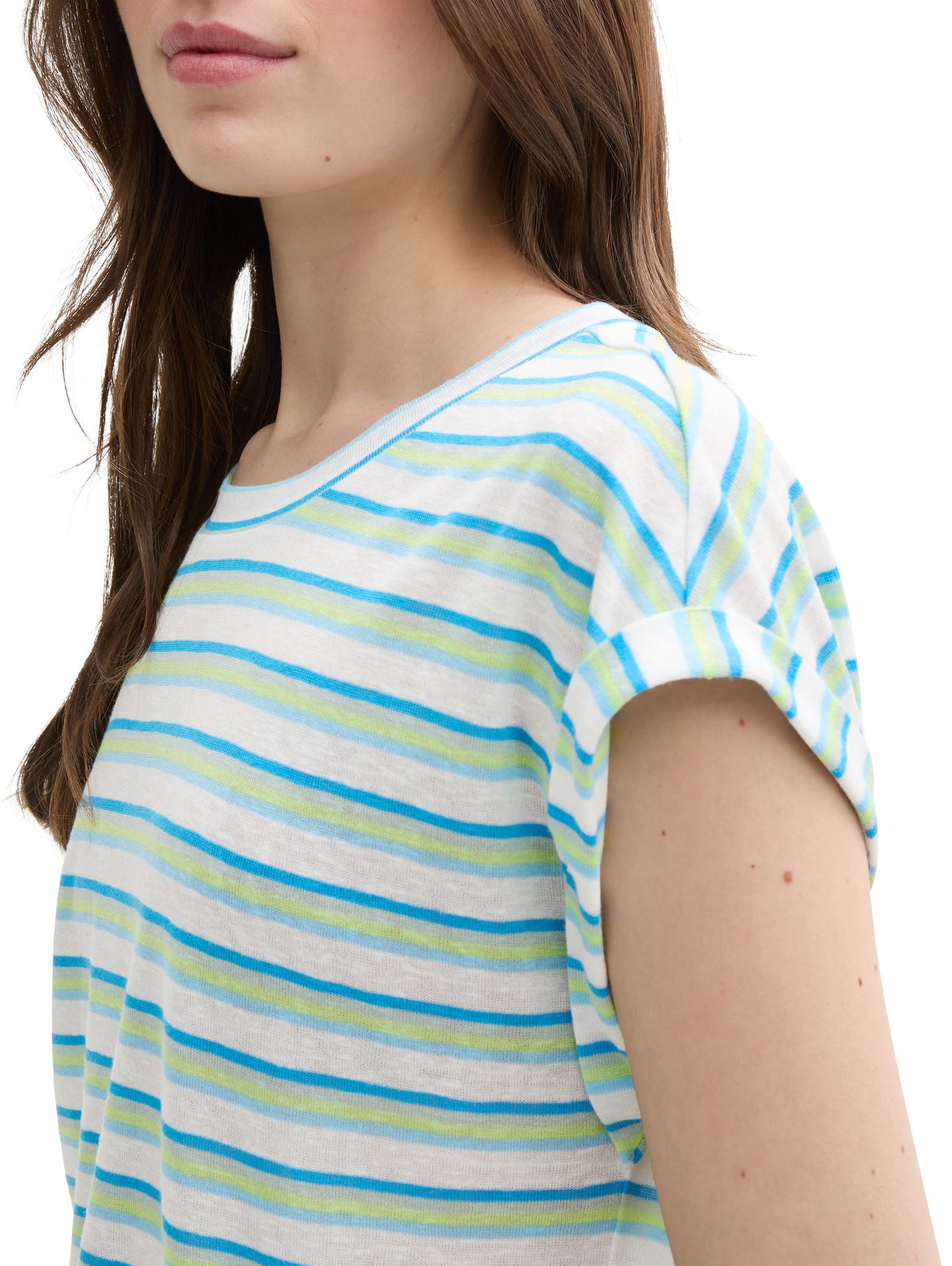T-Shirt mit Streifenmuster
