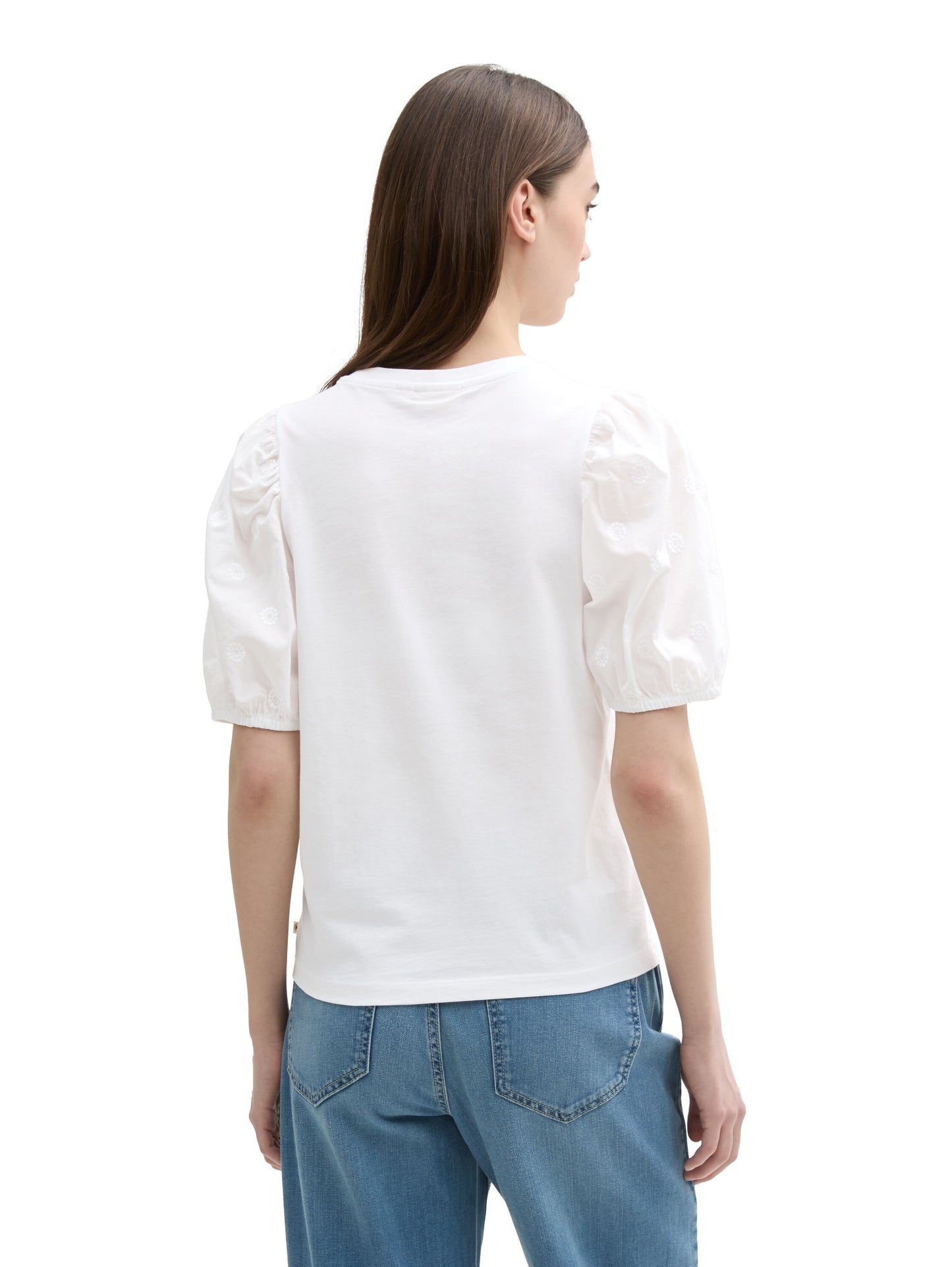 T-Shirt mit Puffärmeln