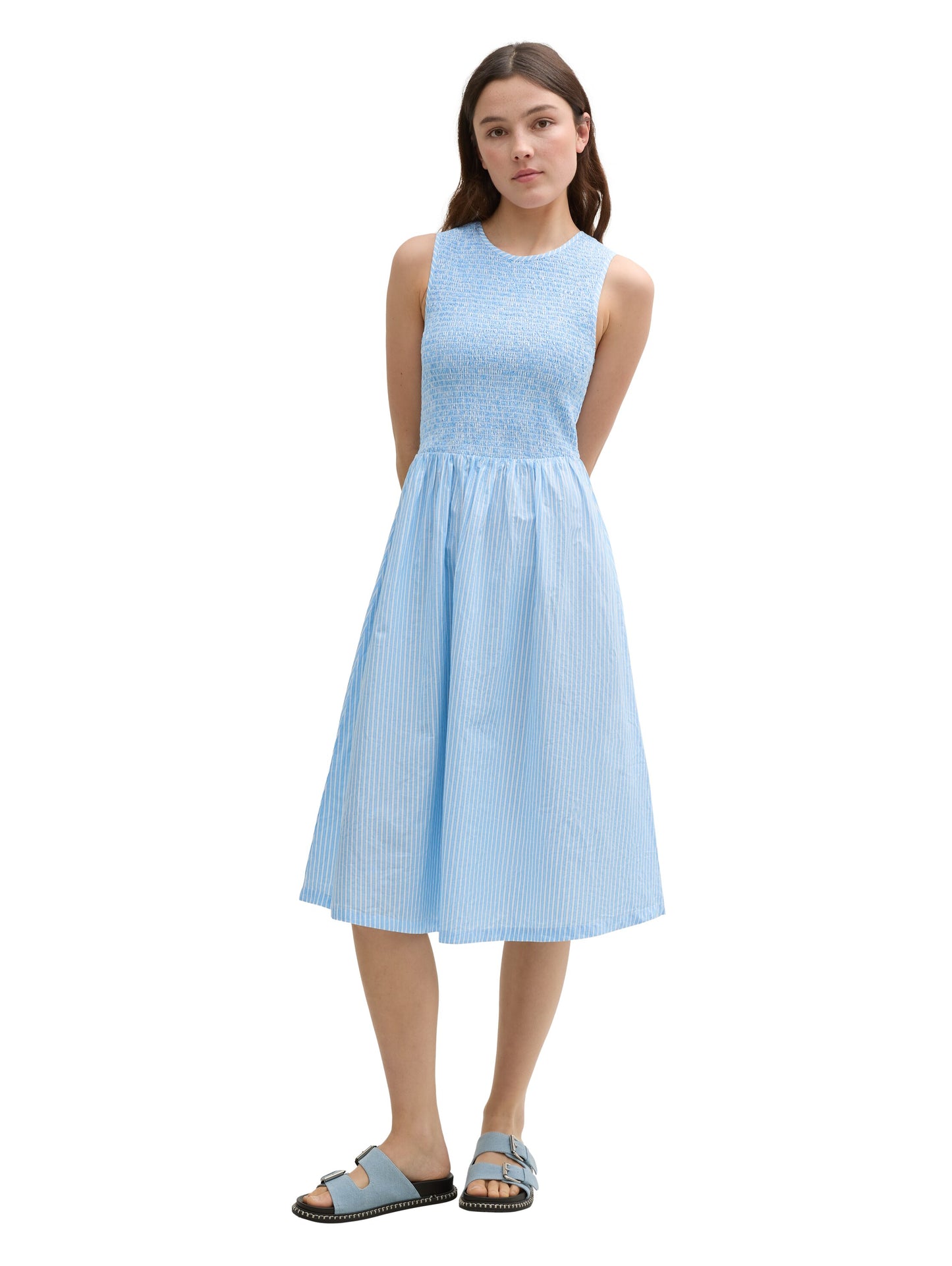 Smock Midi-Kleid