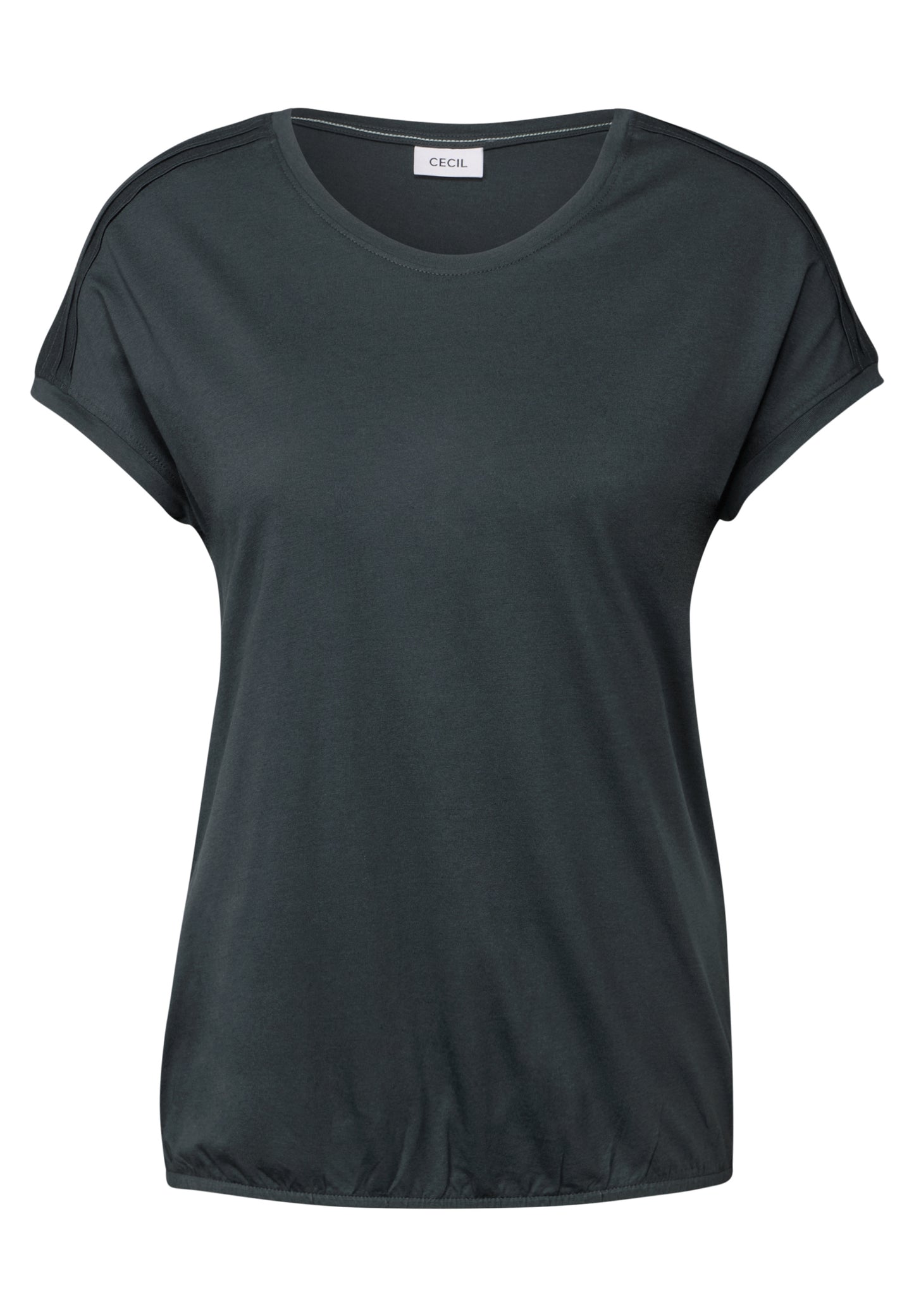 Shirt in Unifarbe