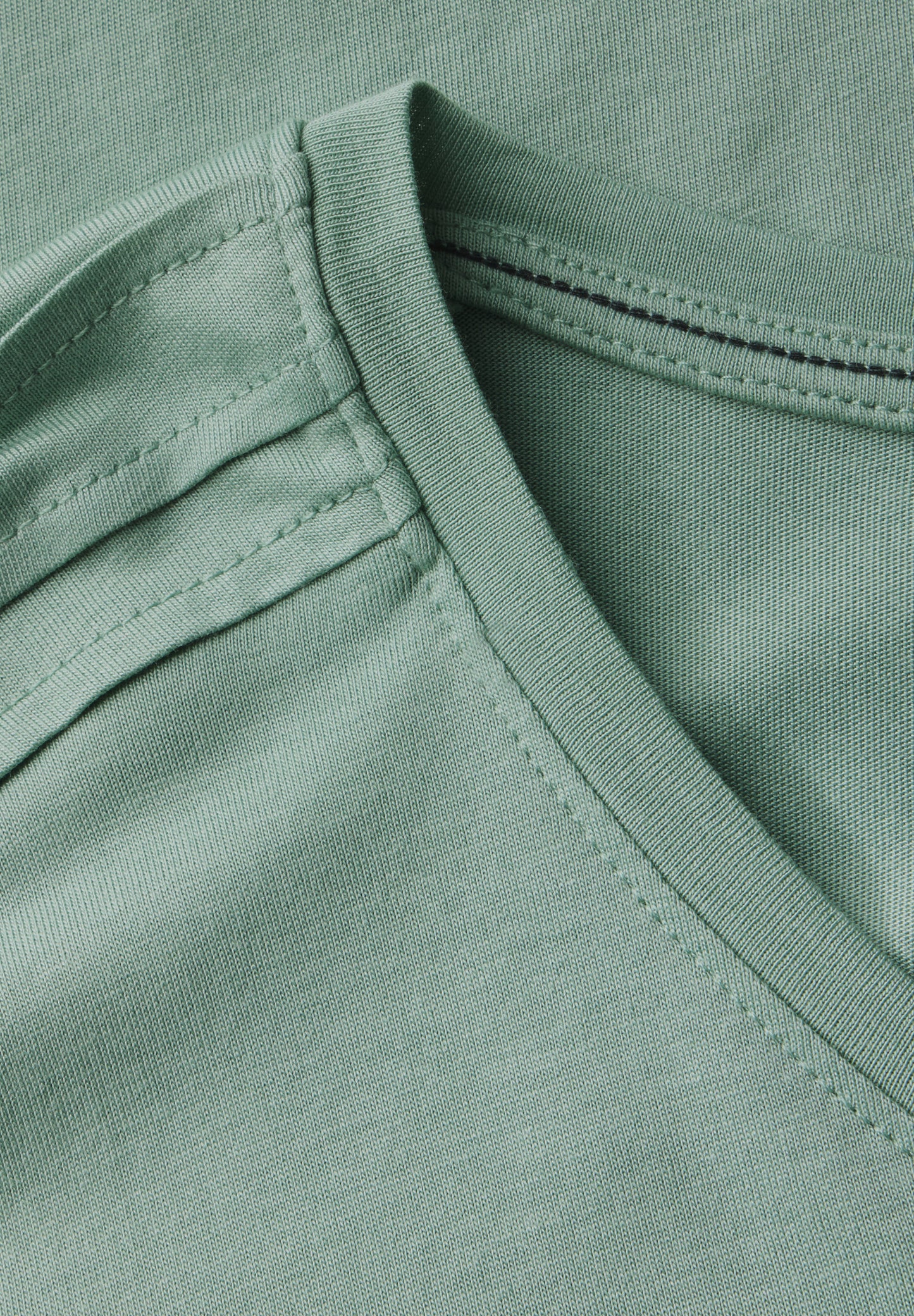 Shirt in Unifarbe