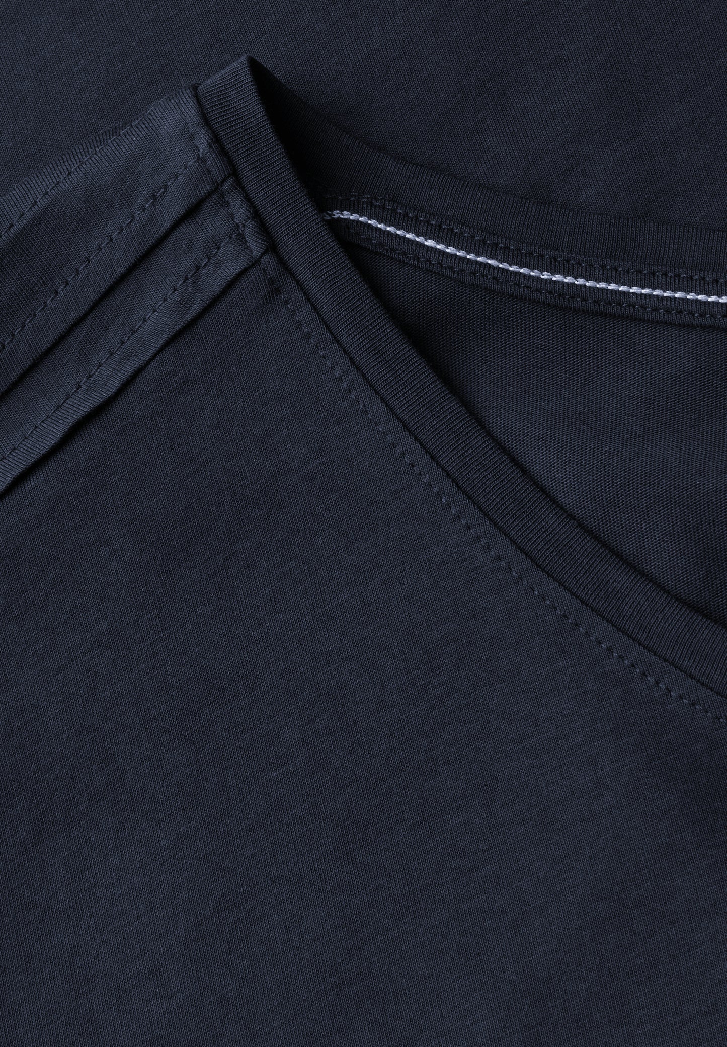 Shirt in Unifarbe