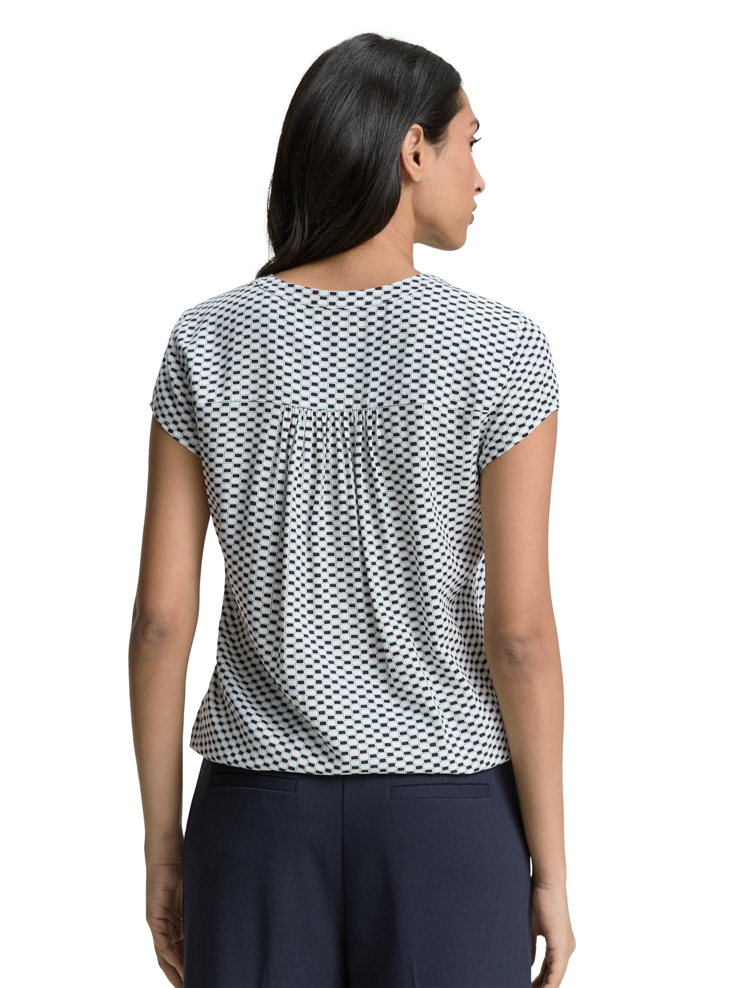Bluse mit Muster