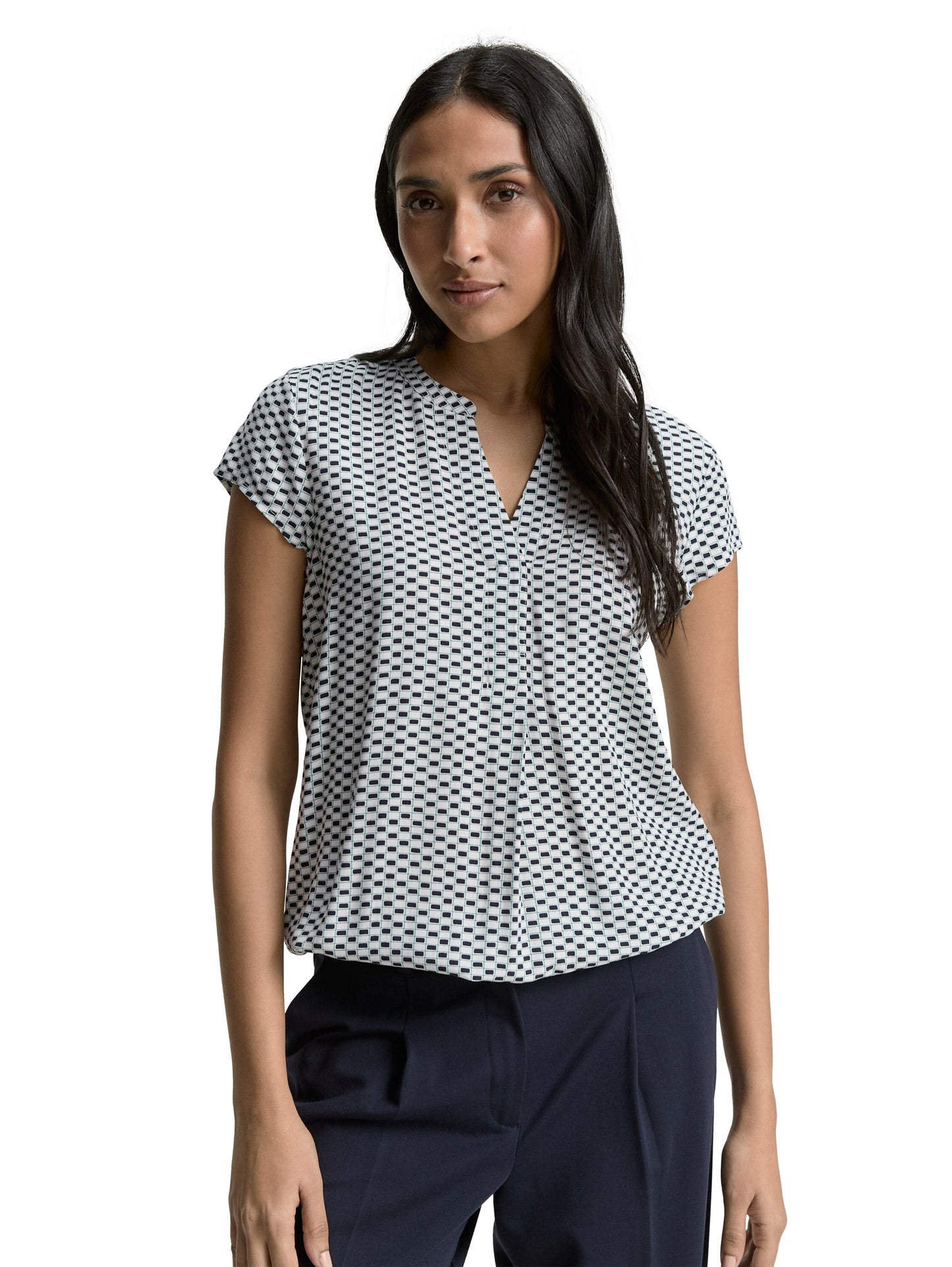 Bluse mit Muster