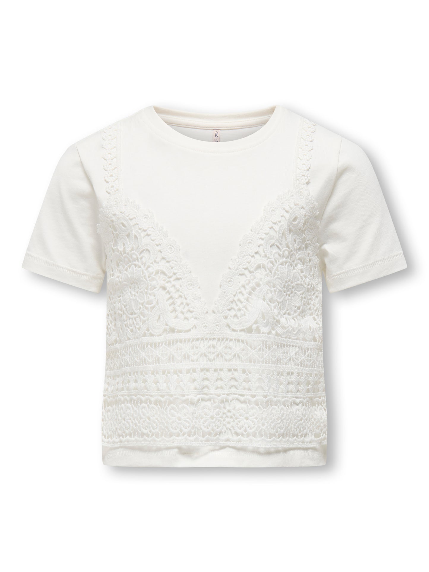 KOGBETSY LIFE S/S O-NECK MIX TOP JRS