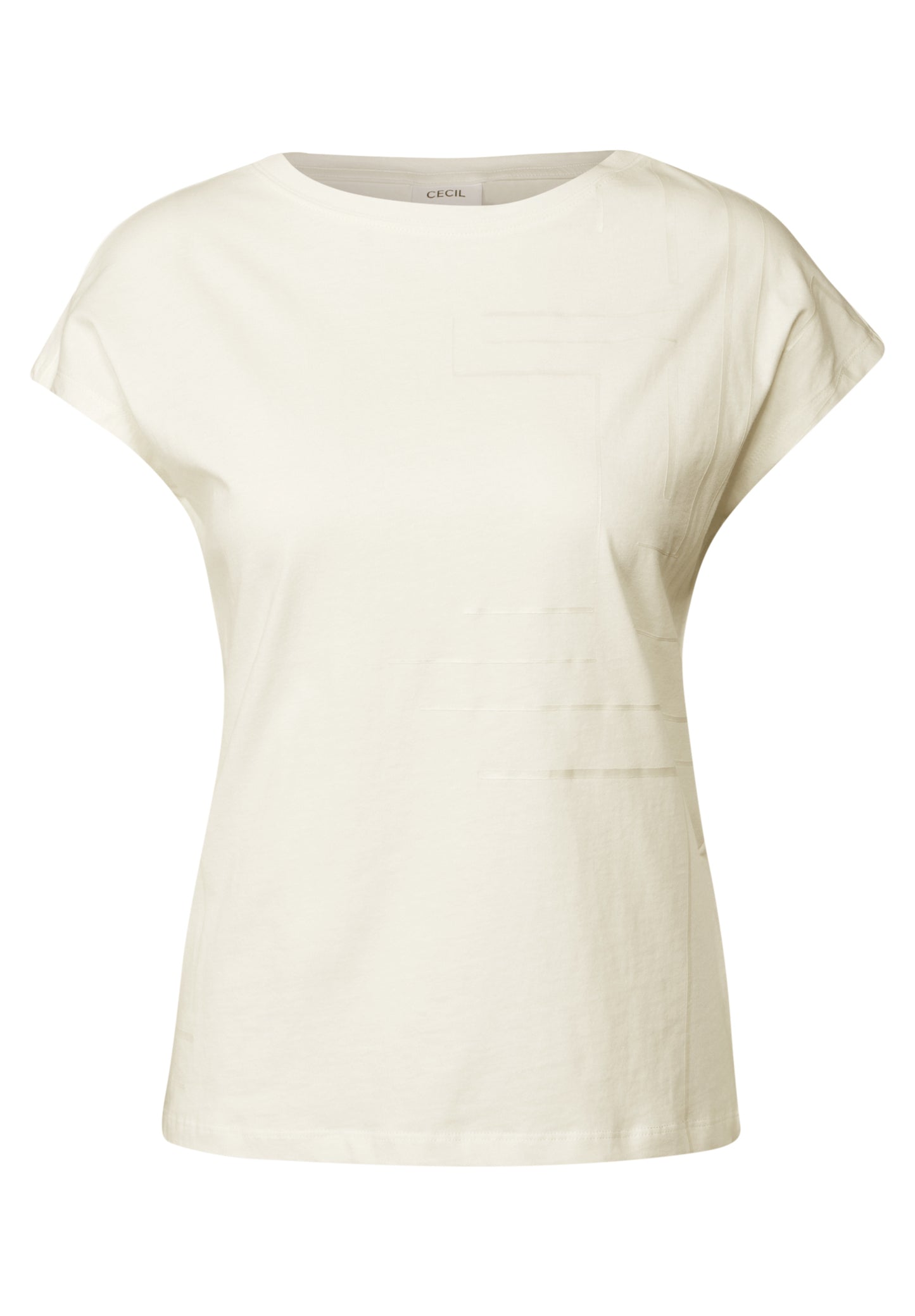 T-Shirt mit Folien-Print
