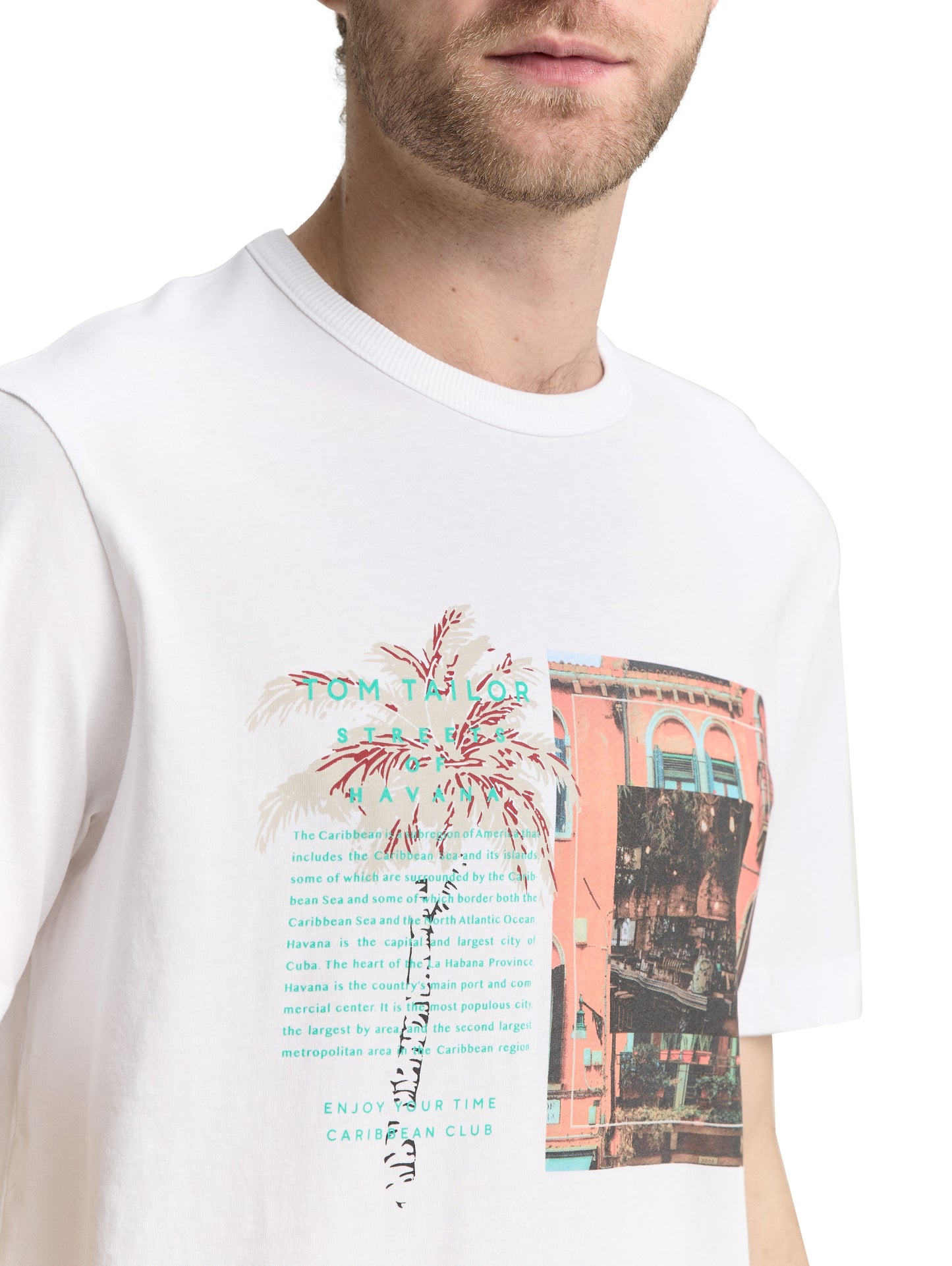 T-Shirt mit Foto-Print