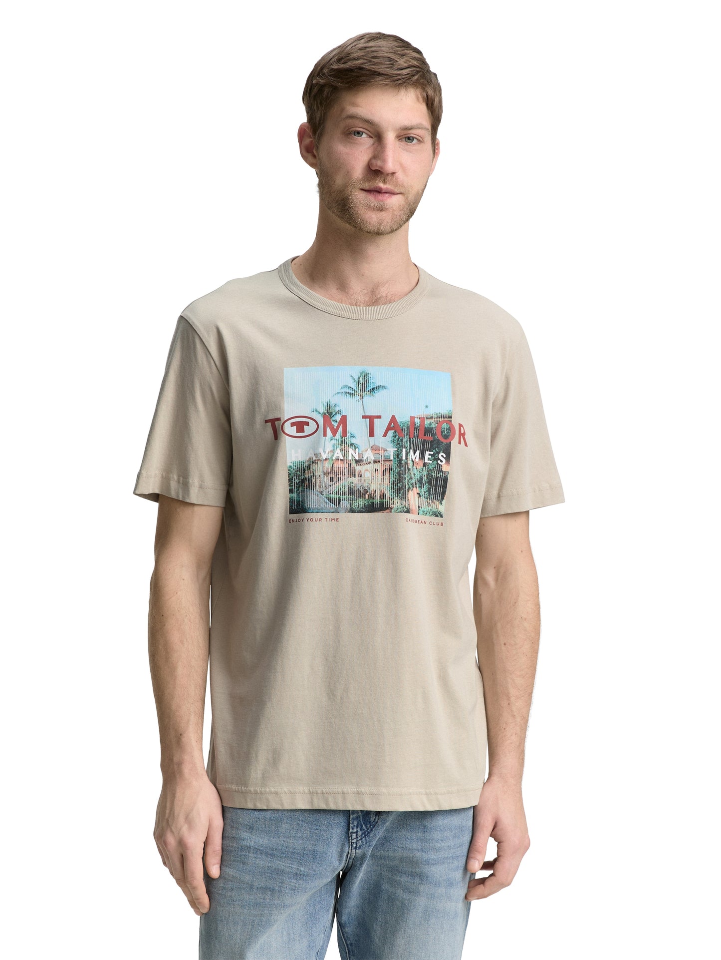 T-Shirt mit Foto-Print