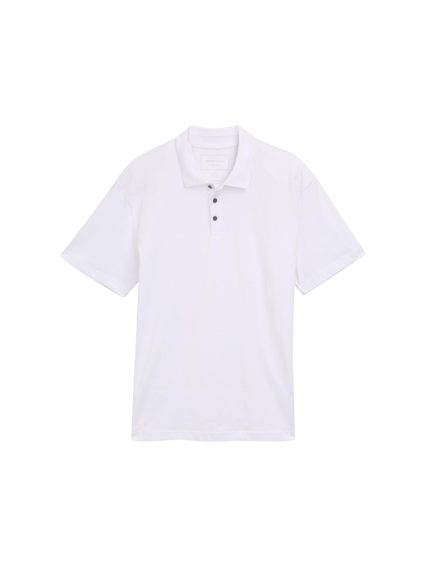 Relaxed Fit Jersey Poloshirt aus Baumwolle